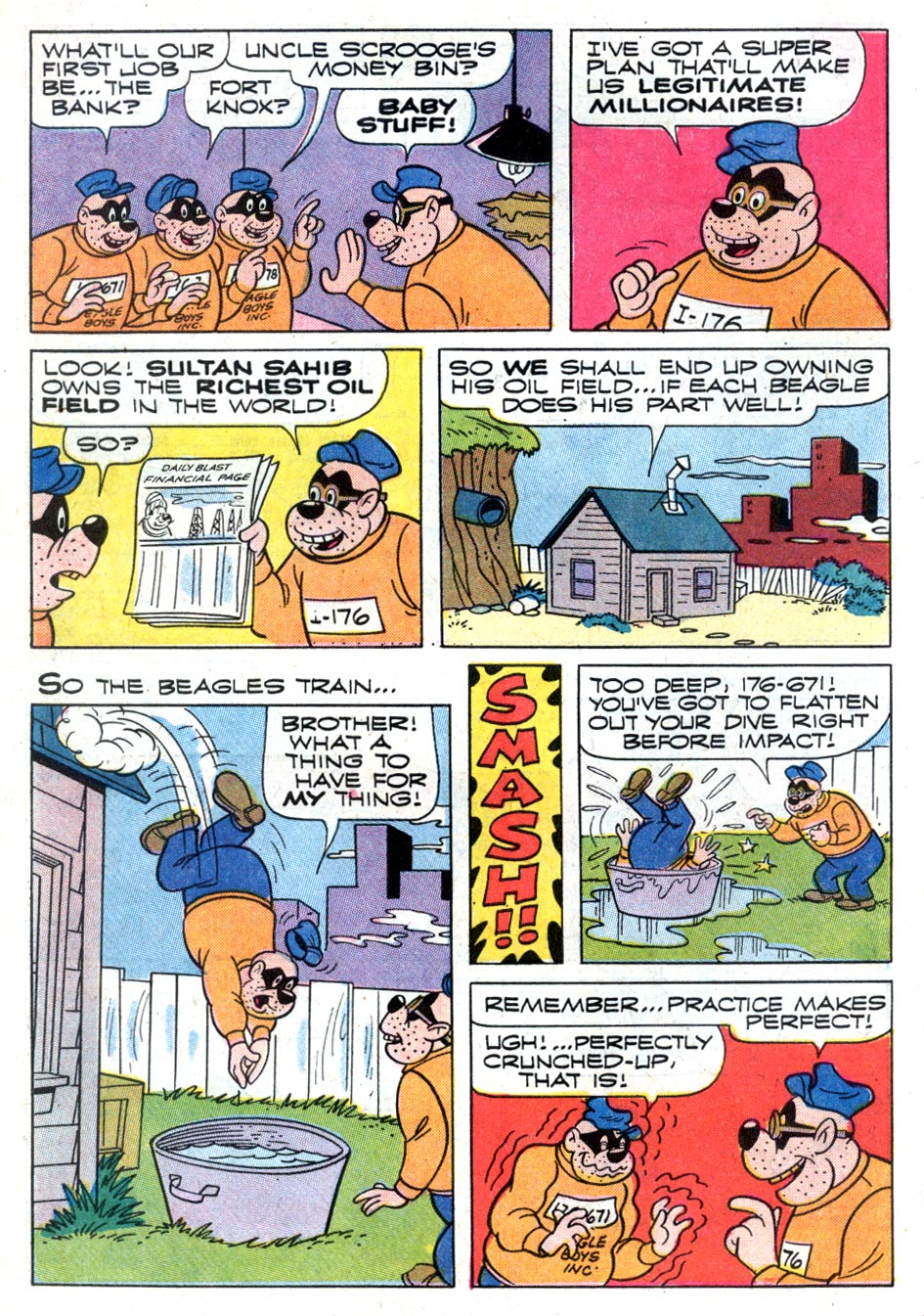 Read online Walt Disney THE BEAGLE BOYS comic -  Issue #11 - 6