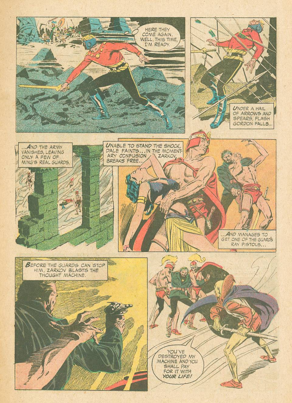 Read online Flash Gordon (1966) comic -  Issue #4 - 13