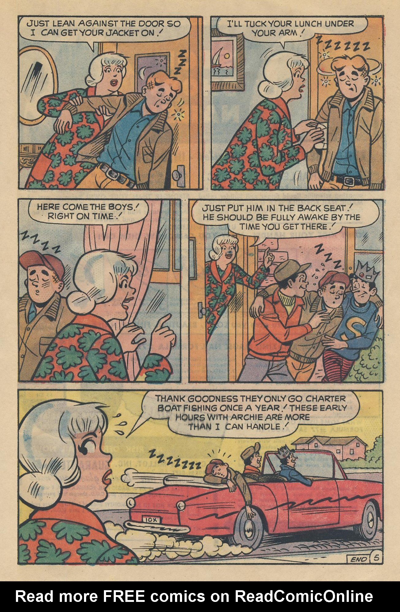 Read online Archie's TV Laugh-Out comic -  Issue #22 - 49