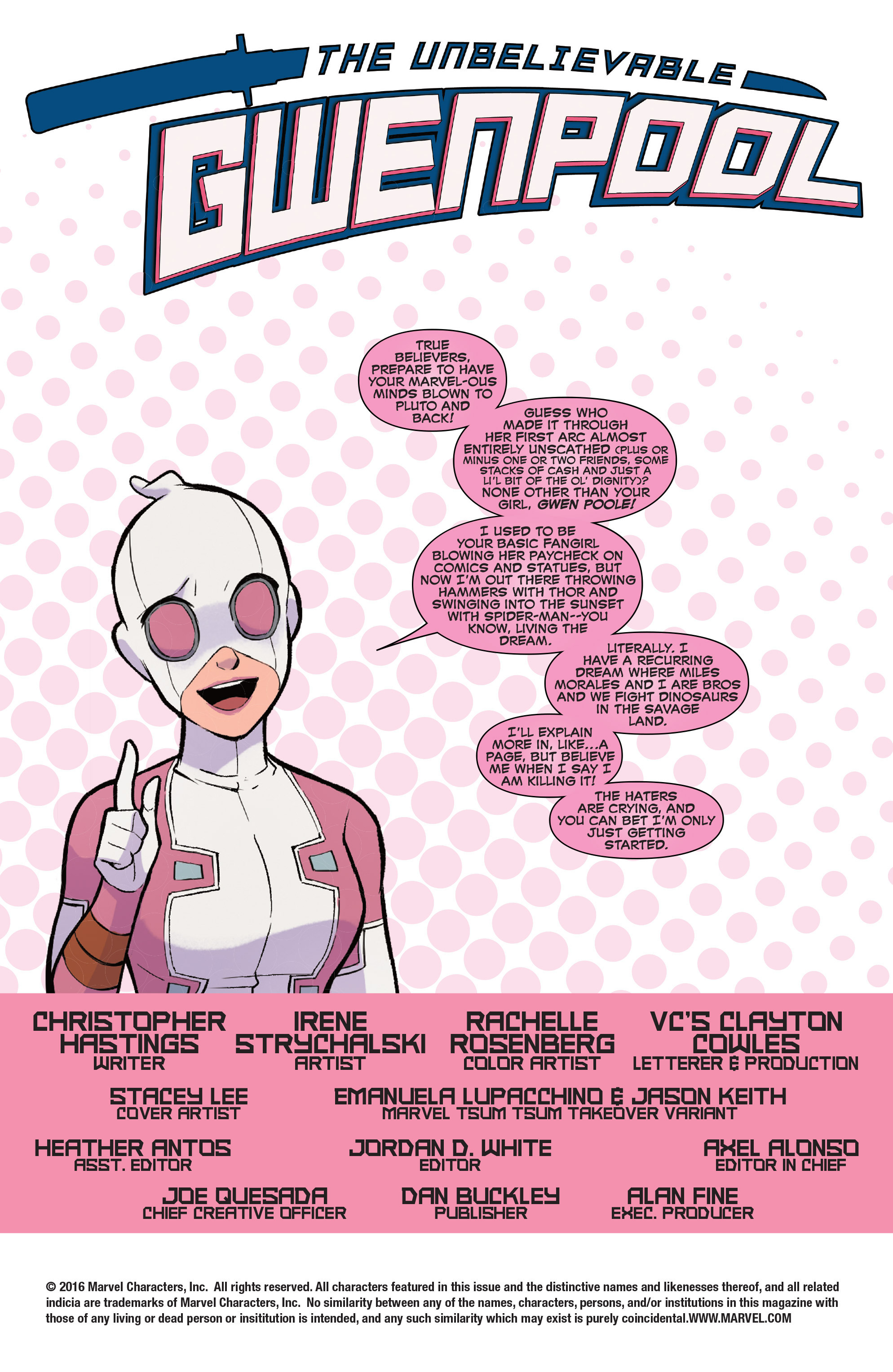 Read online The Unbelievable Gwenpool comic -  Issue #5 - 2