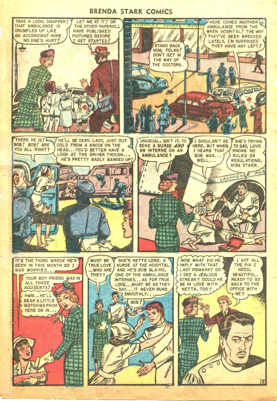Read online Brenda Starr (1948) comic -  Issue #10 - 4