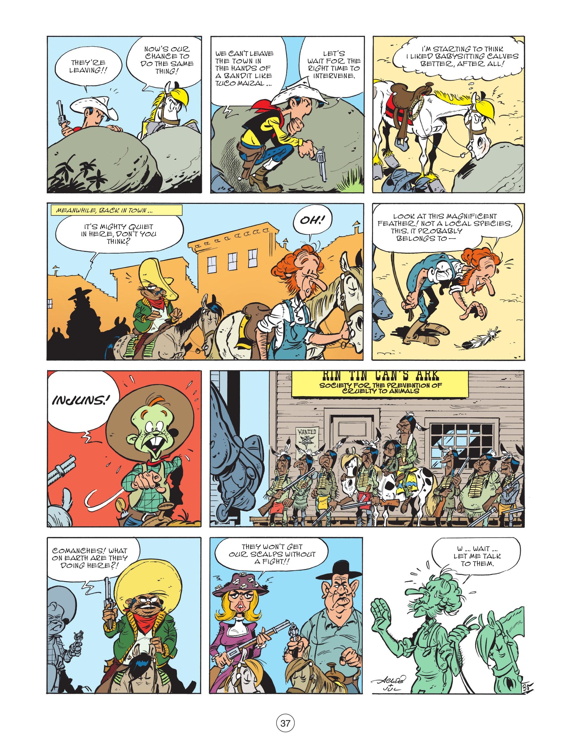 Read online A Lucky Luke Adventure comic -  Issue #82 - 39