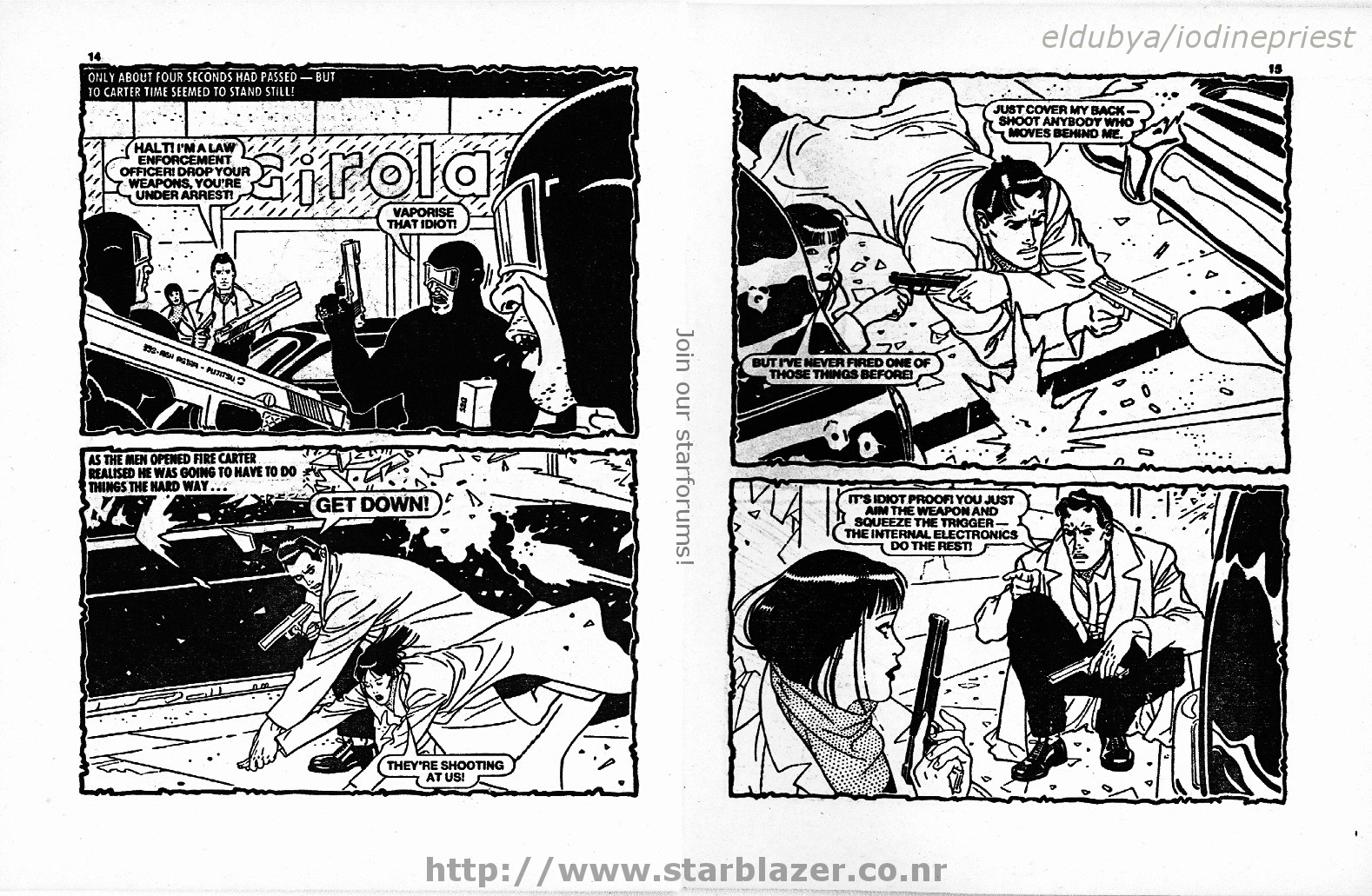 Read online Starblazer comic -  Issue #265 - 9