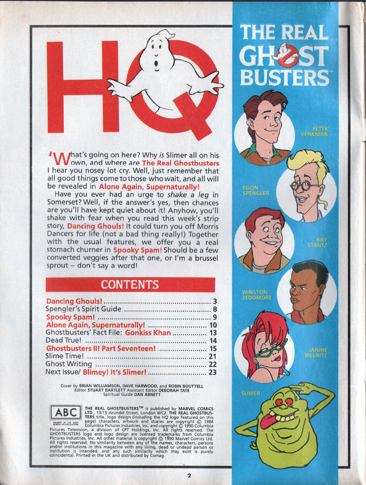 Read online The Real Ghostbusters comic -  Issue #94 - 2