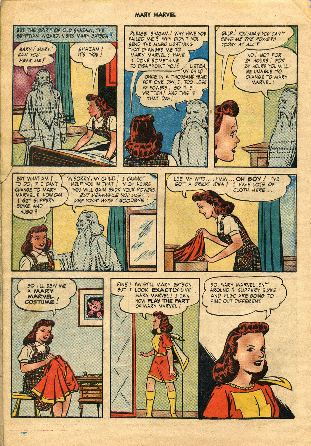 Read online Mary Marvel comic -  Issue #4 - 6