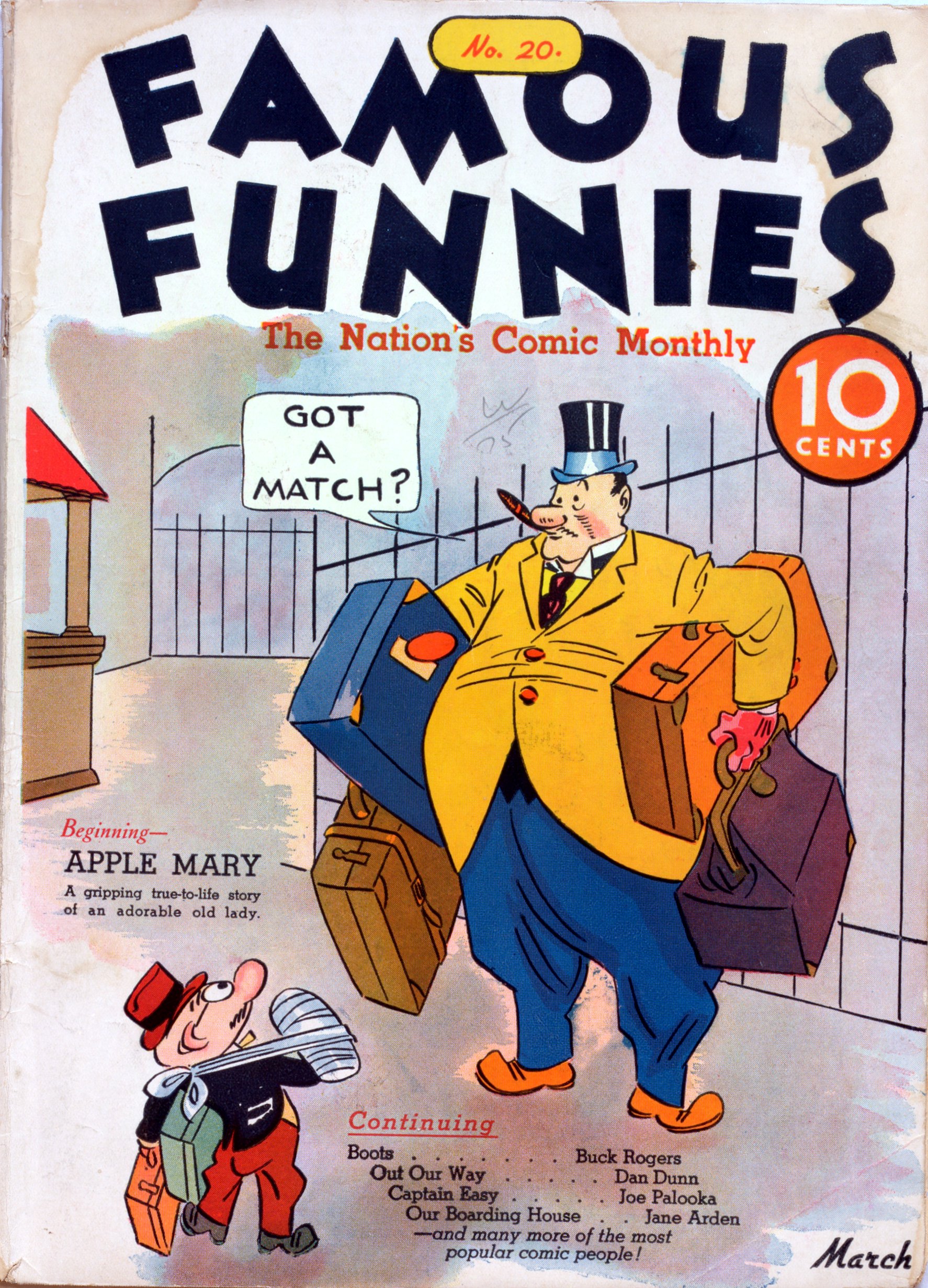 Read online Famous Funnies comic -  Issue #20 - 1