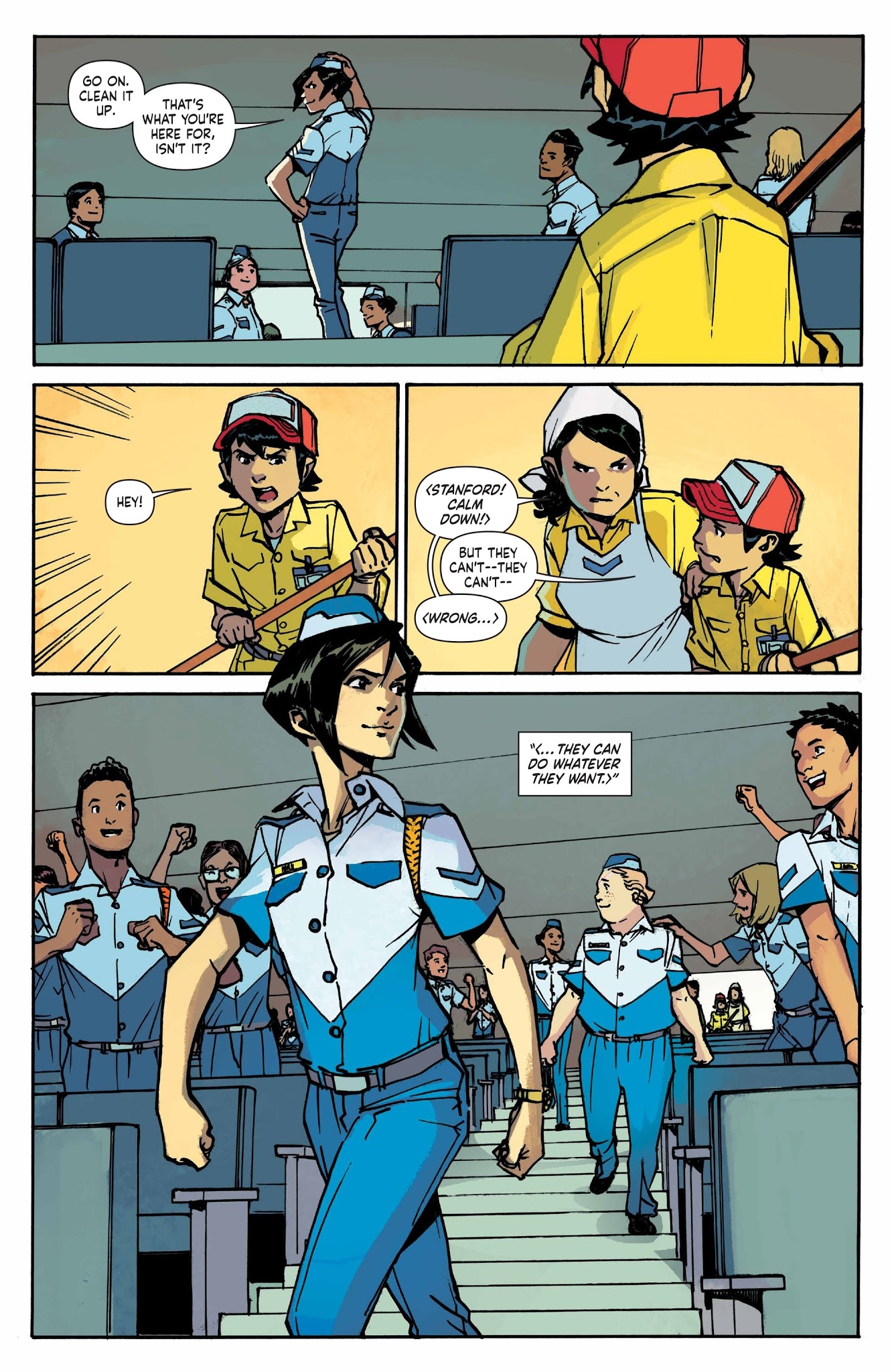 Read online Mech Cadet Yu comic -  Issue #1 - 6