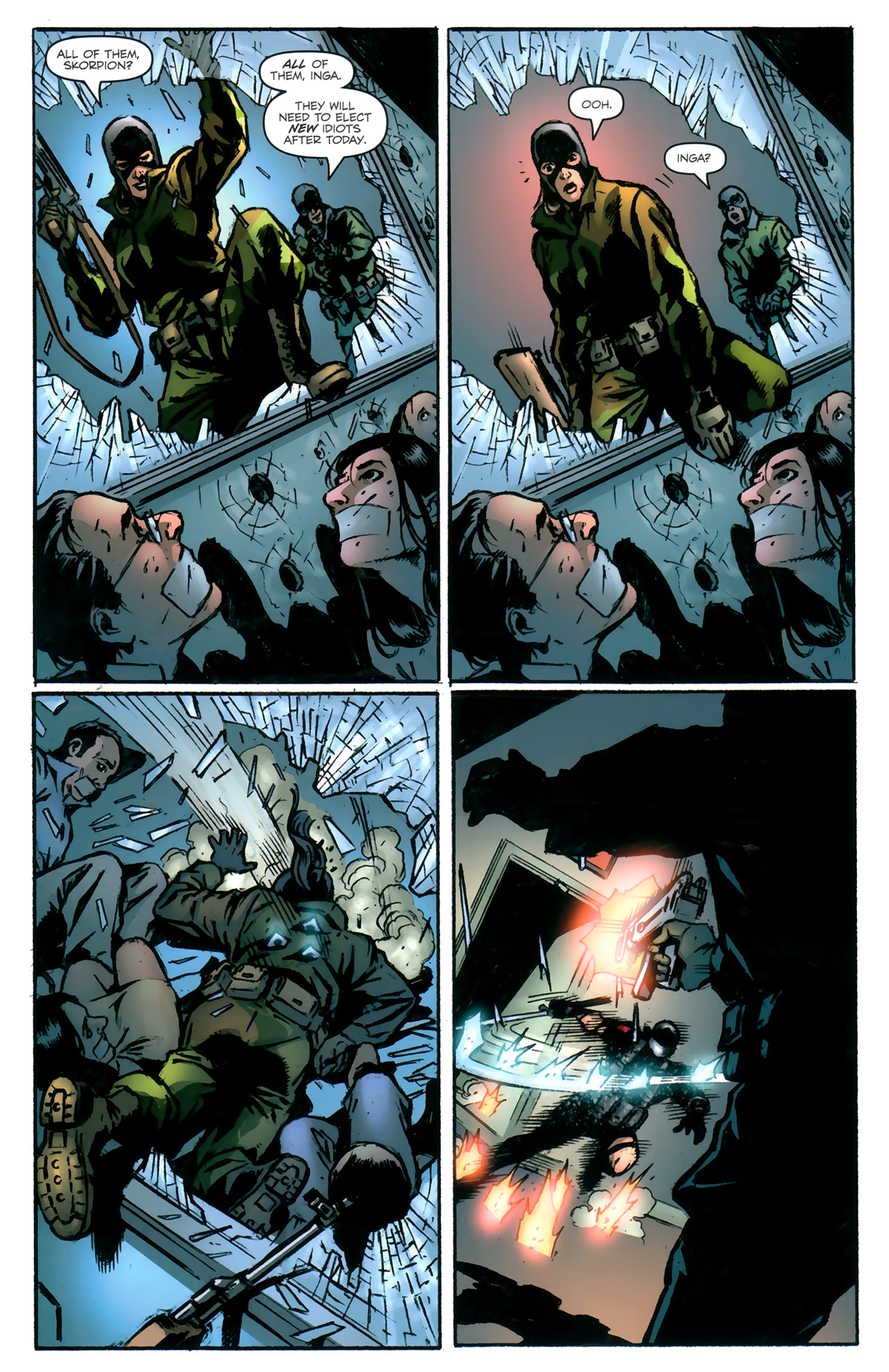 Read online G.I. Joe Movie Prequel comic -  Issue #4 - 23