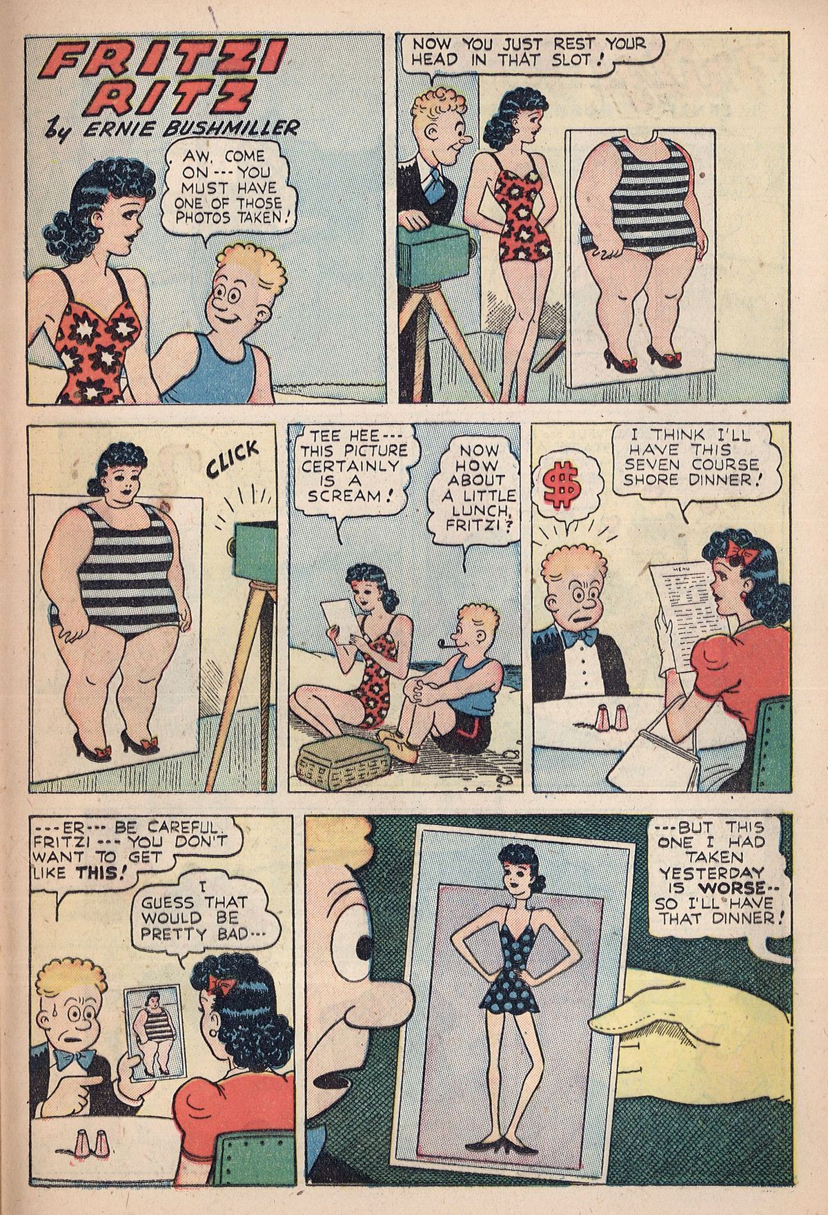 Read online Fritzi Ritz (1948) comic -  Issue #5 - 25