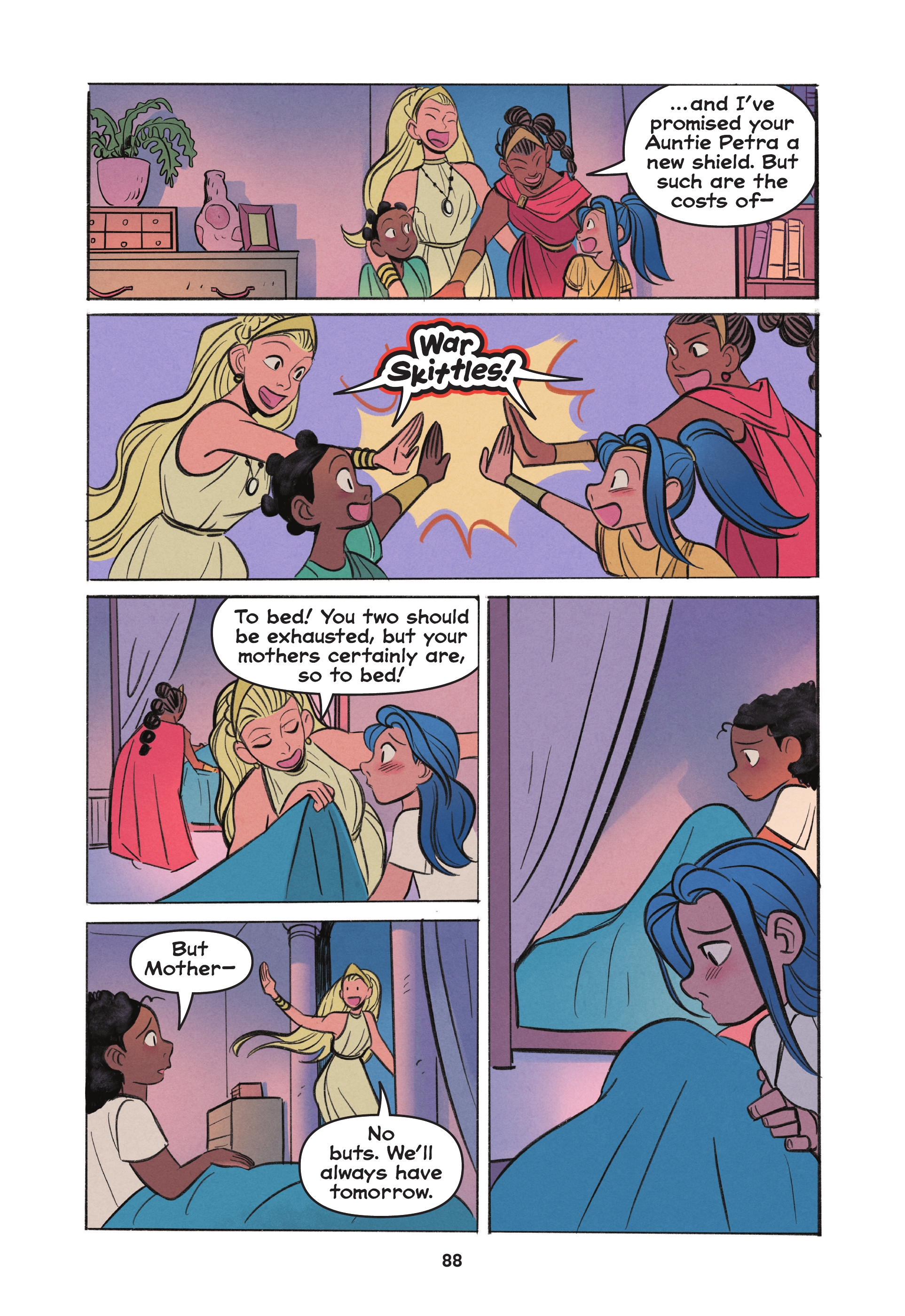 Read online Diana and Nubia: Princesses of the Amazons comic -  Issue # TPB (Part 1) - 86