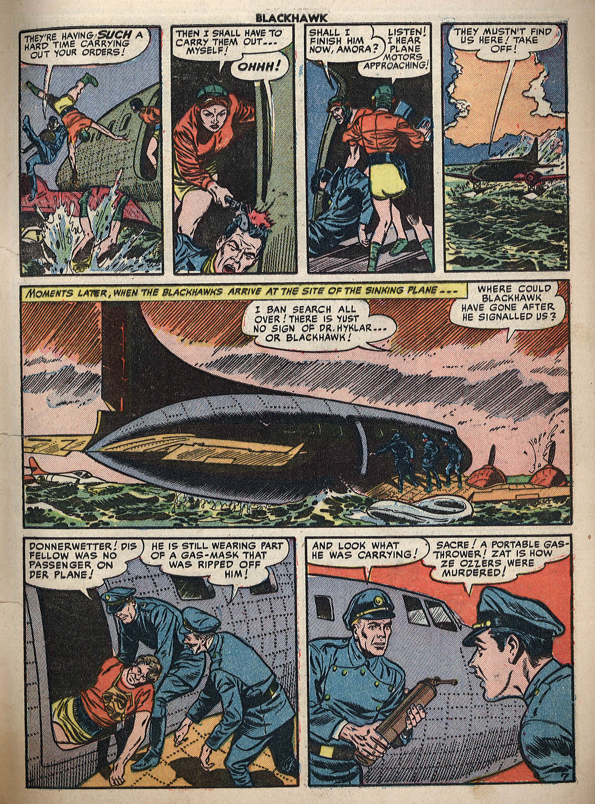Read online Blackhawk (1957) comic -  Issue #46 - 9