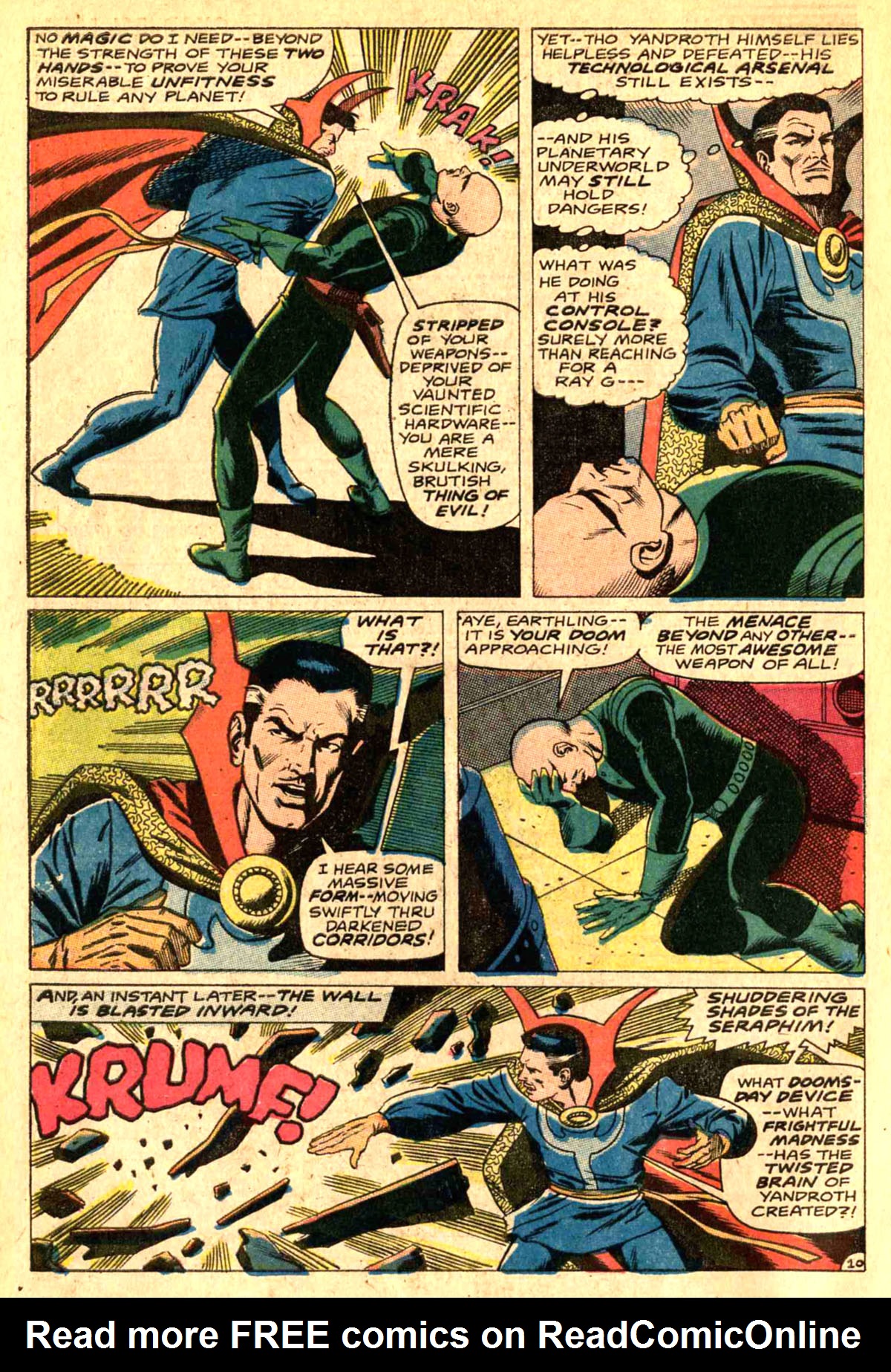 Read online Marvel Masterworks: Doctor Strange comic -  Issue # TPB 2 - 244