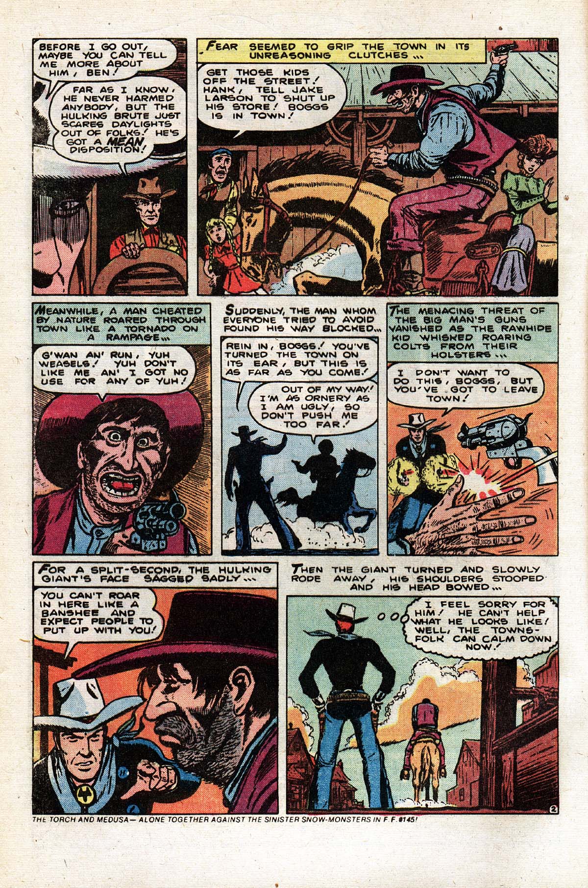 Read online The Mighty Marvel Western comic -  Issue #31 - 3