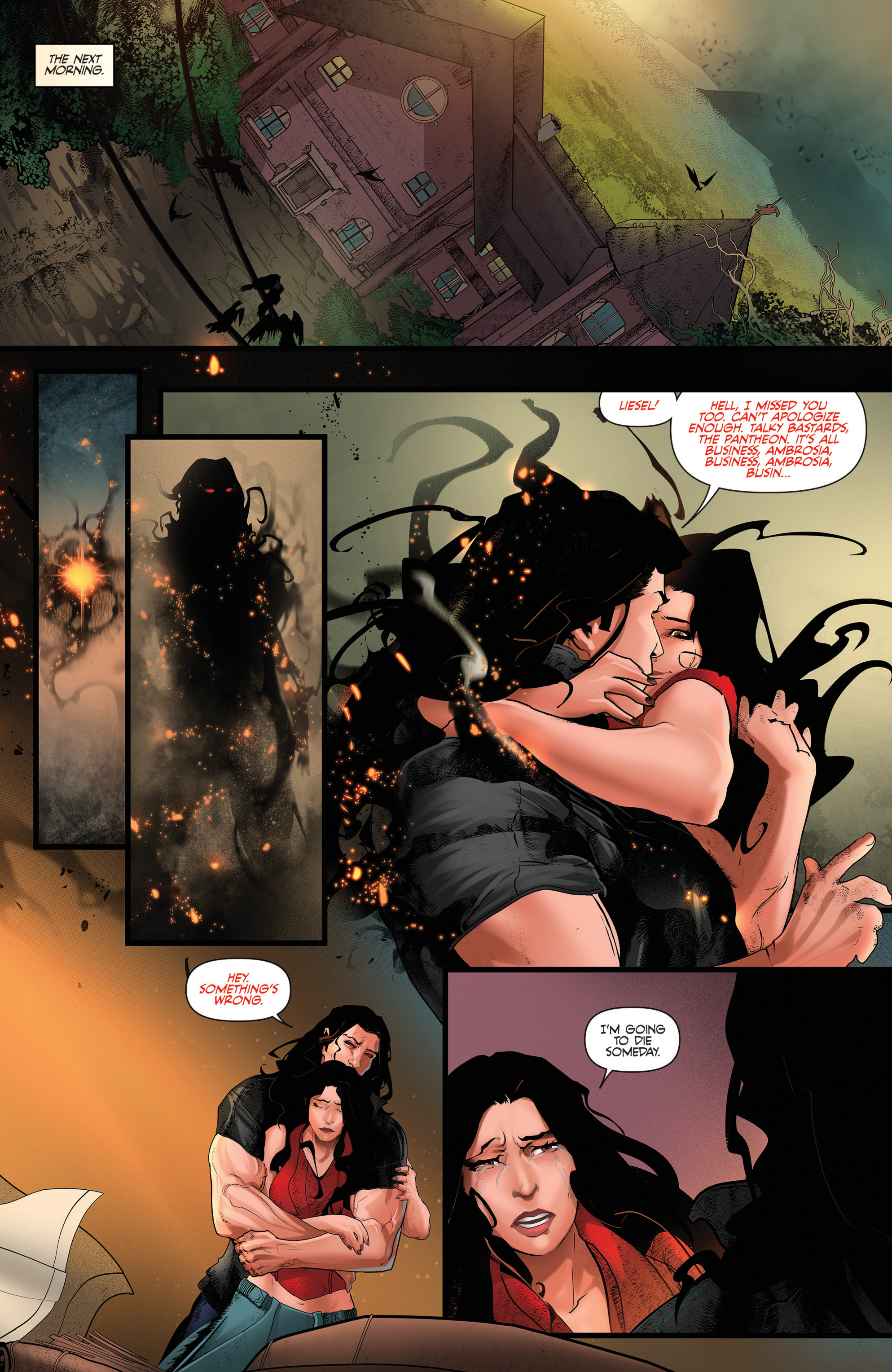 Read online Van Helsing vs Frankenstein comic -  Issue #5 - 22