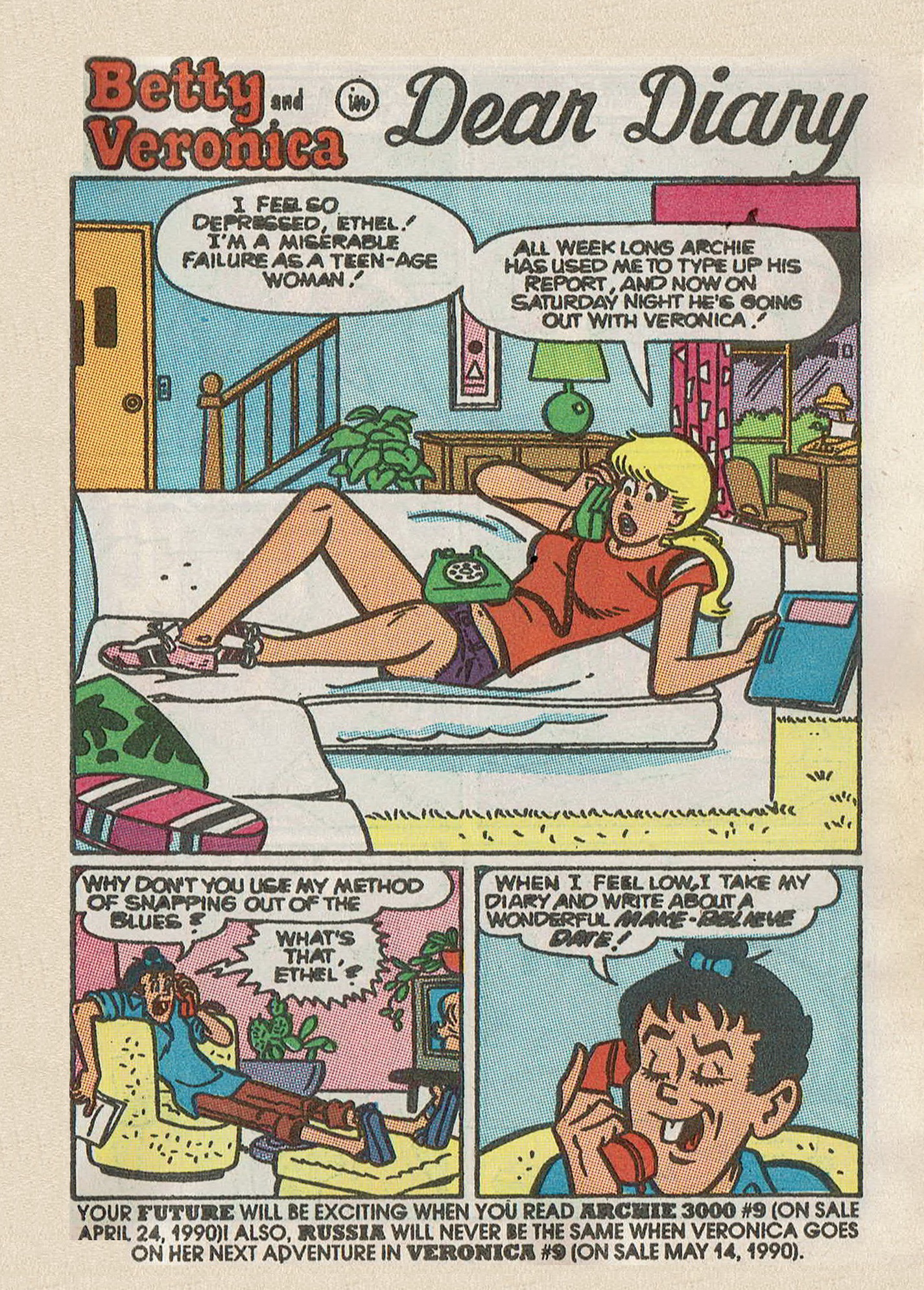 Read online Betty and Veronica Digest Magazine comic -  Issue #43 - 109