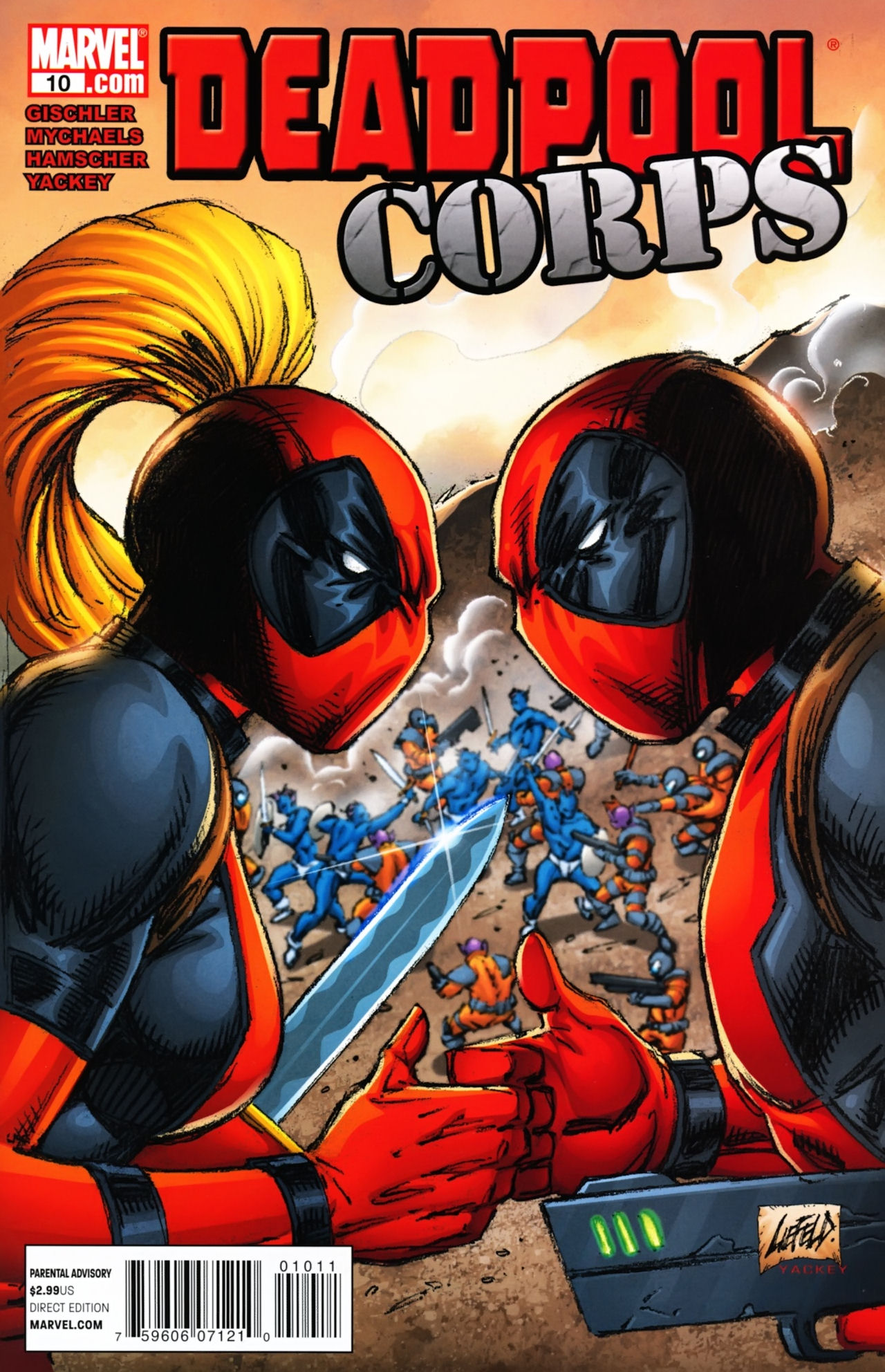 Read online Deadpool Corps (2010) comic -  Issue #10 - 1
