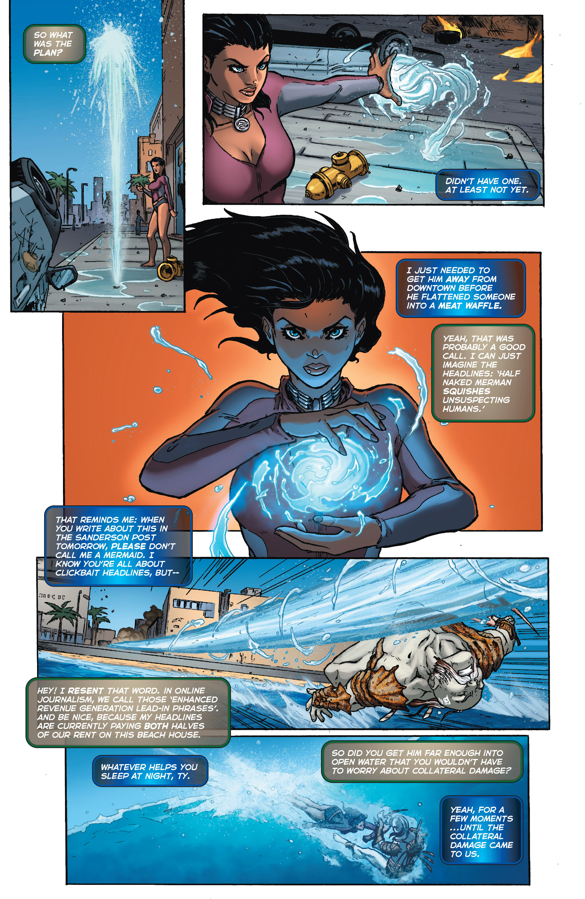 Read online Fathom (2017) comic -  Issue #1 - 16