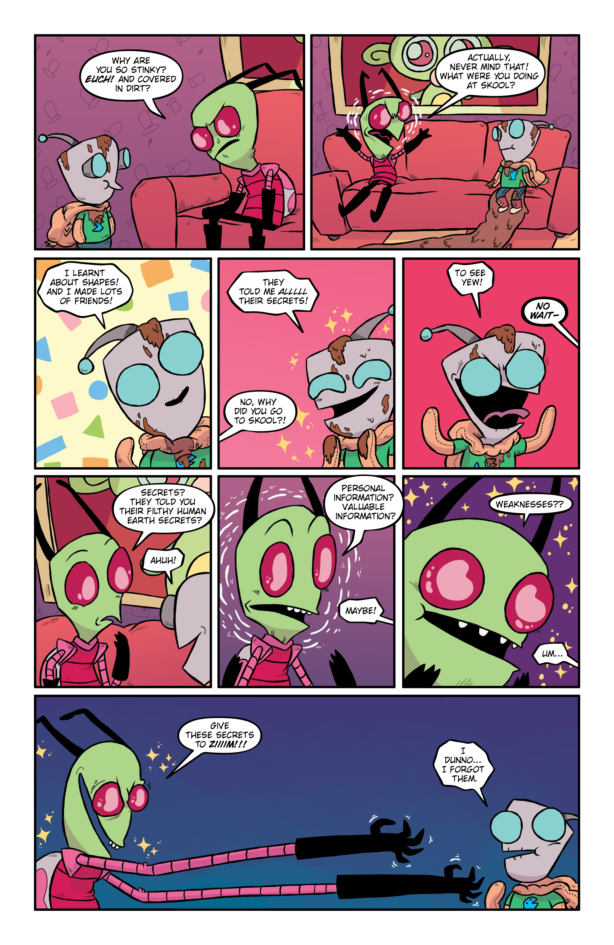 Read online Invader Zim comic -  Issue # _TPB 6 - 113