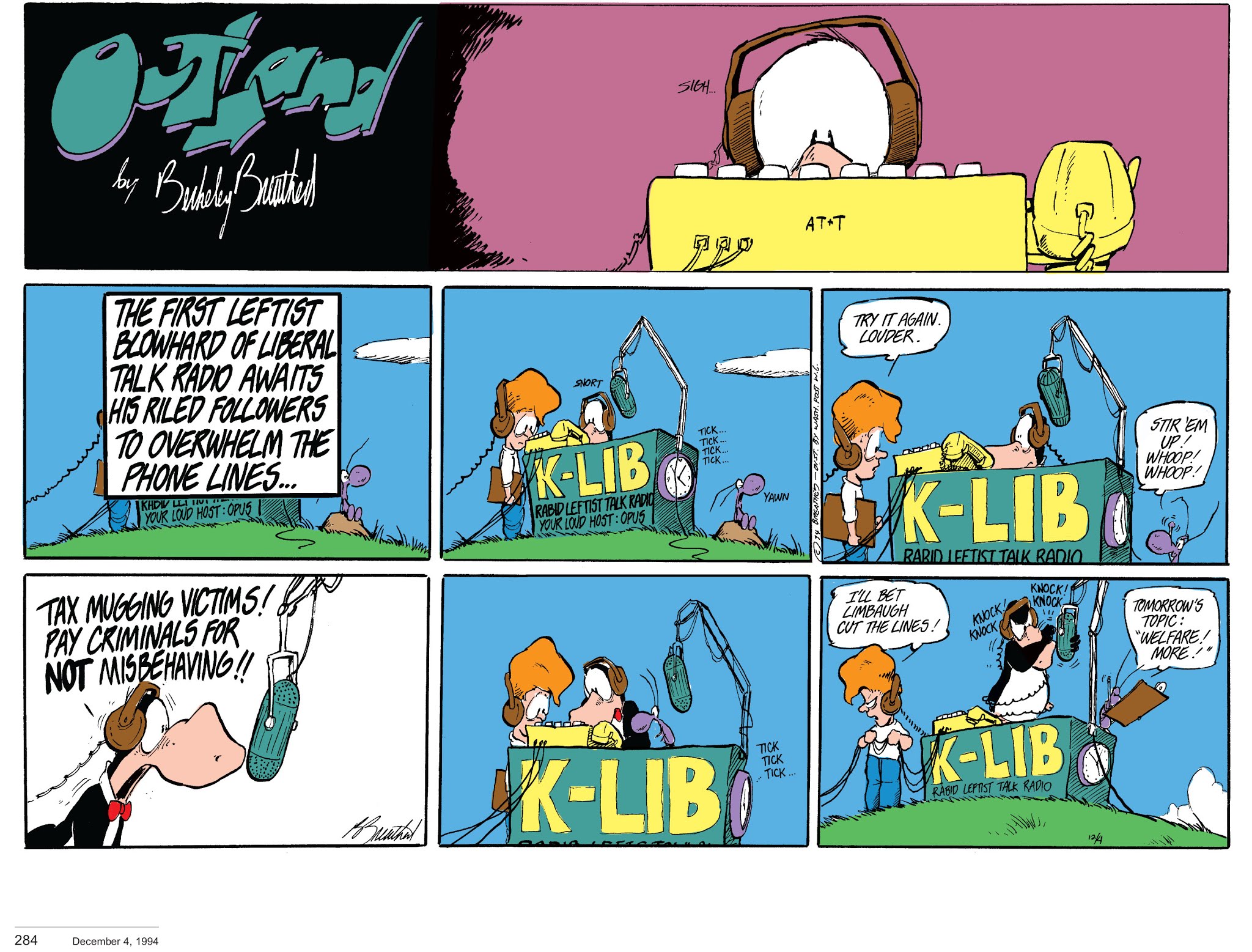 Read online Berkeley Breathed’s Outland comic -  Issue # TPB (Part 3) - 85