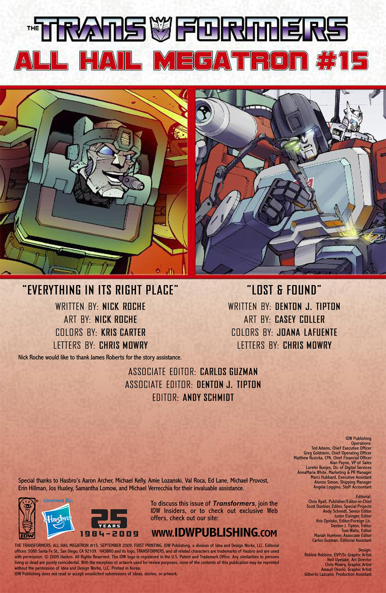 Read online The Transformers: All Hail Megatron comic -  Issue #15 - 2