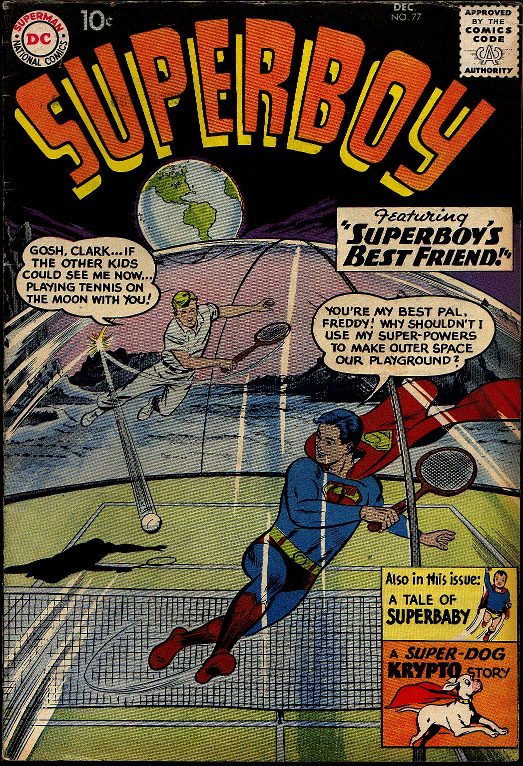 Read online Superboy (1949) comic -  Issue #77 - 1