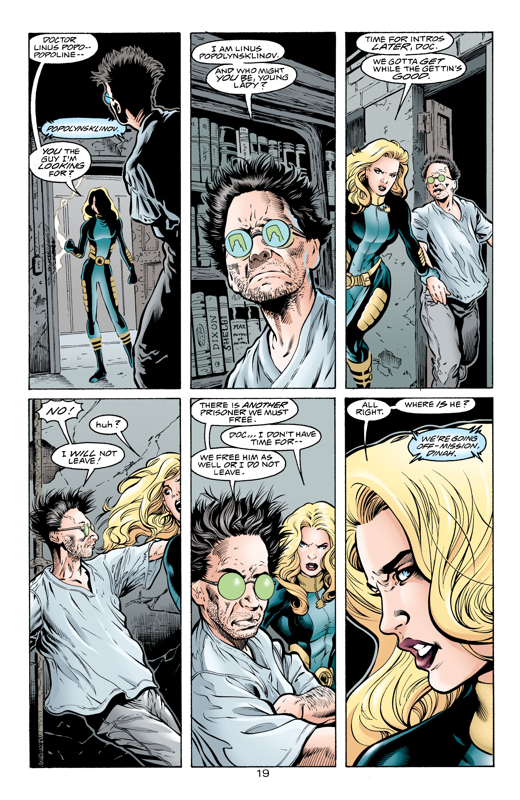 Read online Birds of Prey (1999) comic -  Issue #9 - 19