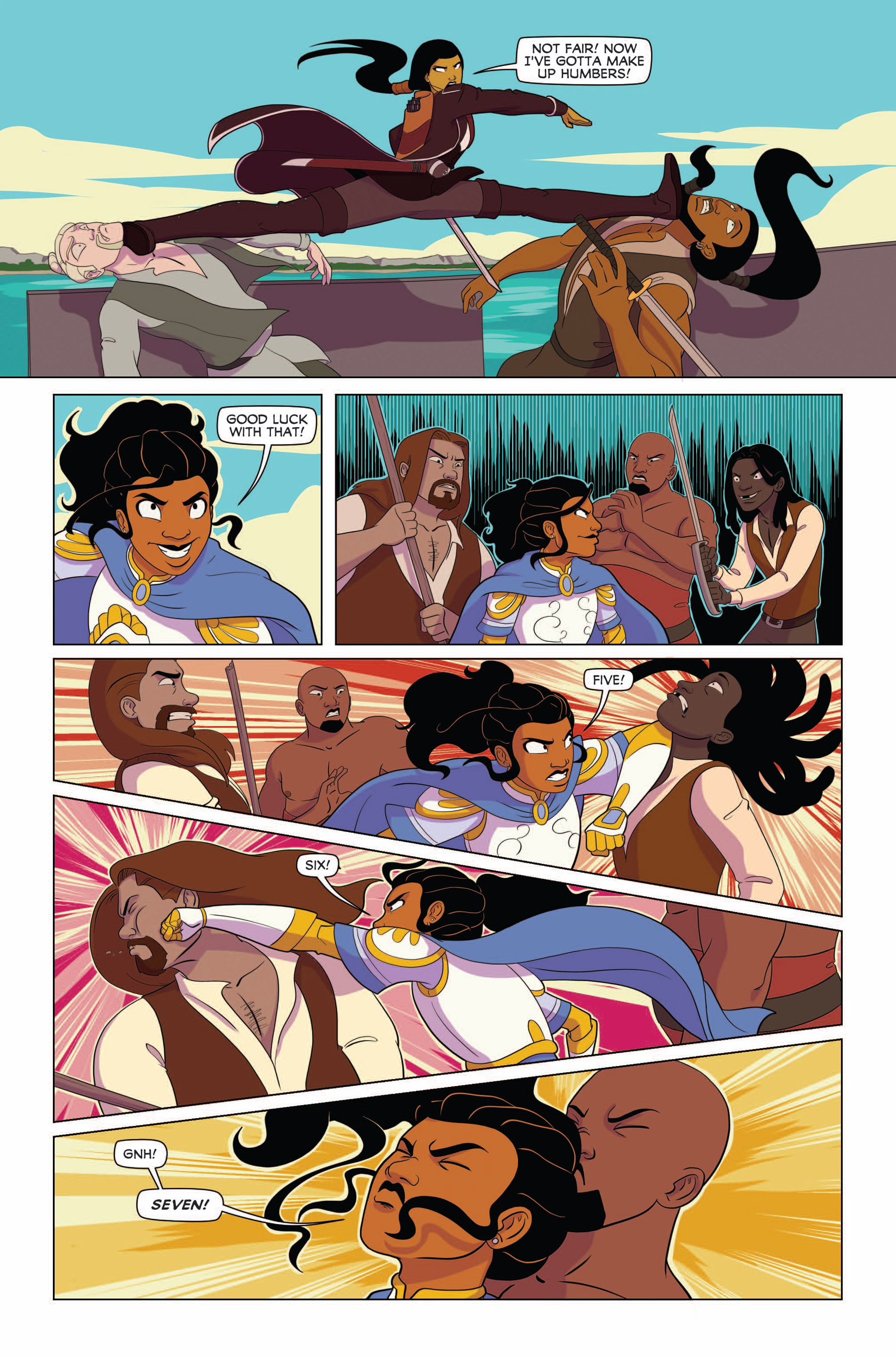 Read online Princeless: The Pirate Princess comic -  Issue # Full - 91