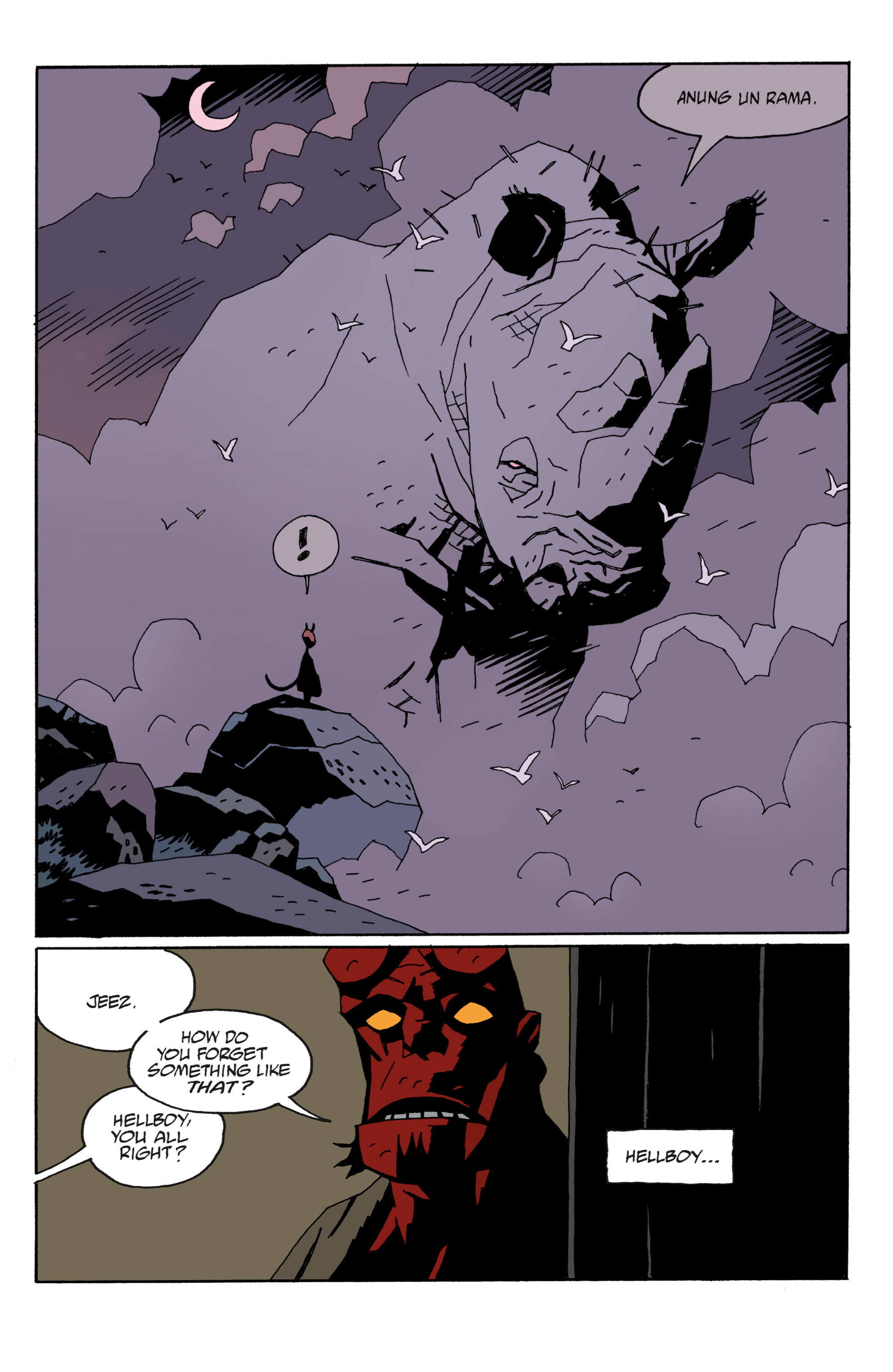 Read online Hellboy comic -  Issue #7 - 88