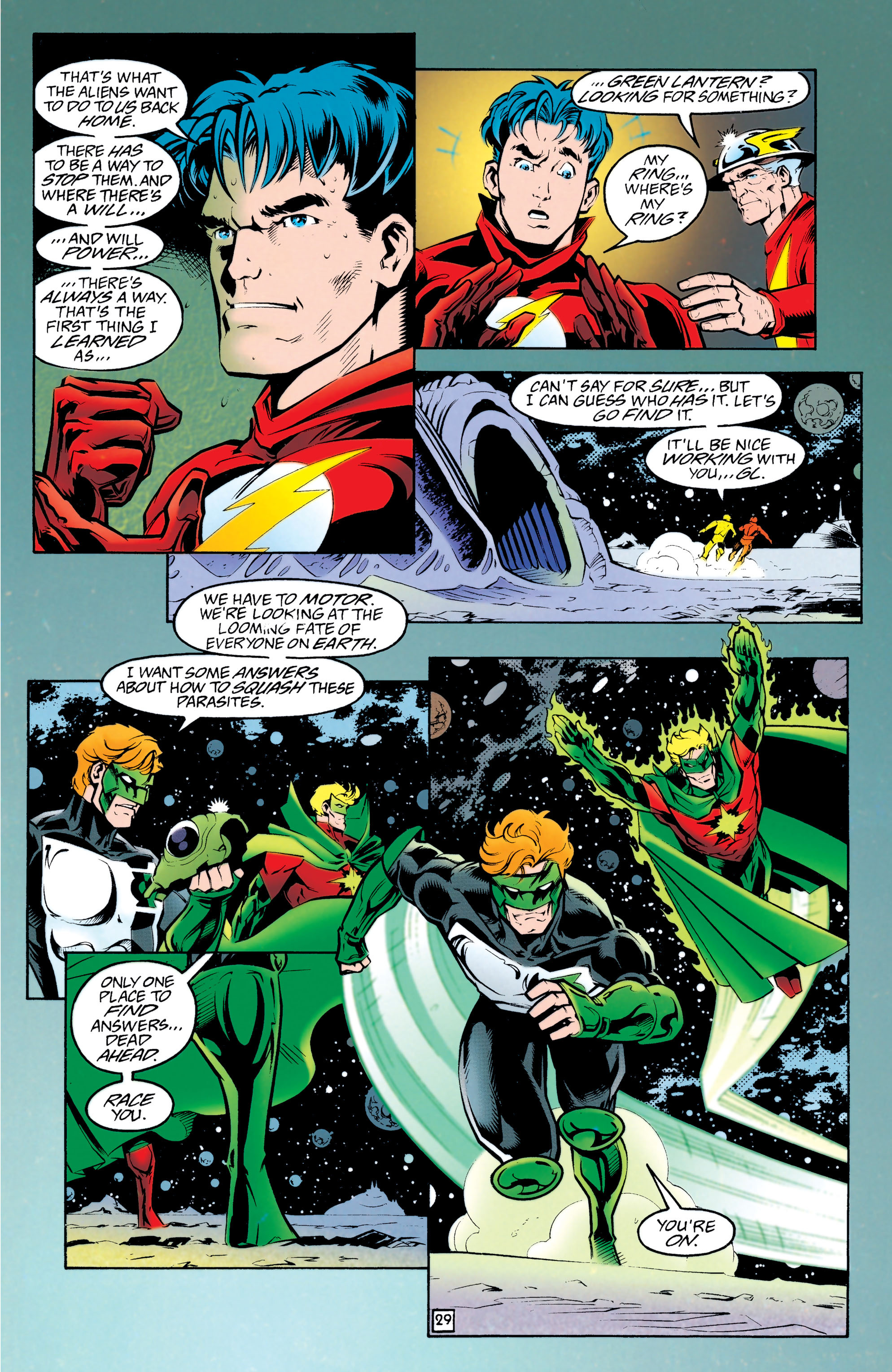 Read online Flash/Green Lantern: Faster Friends comic -  Issue # Full - 32