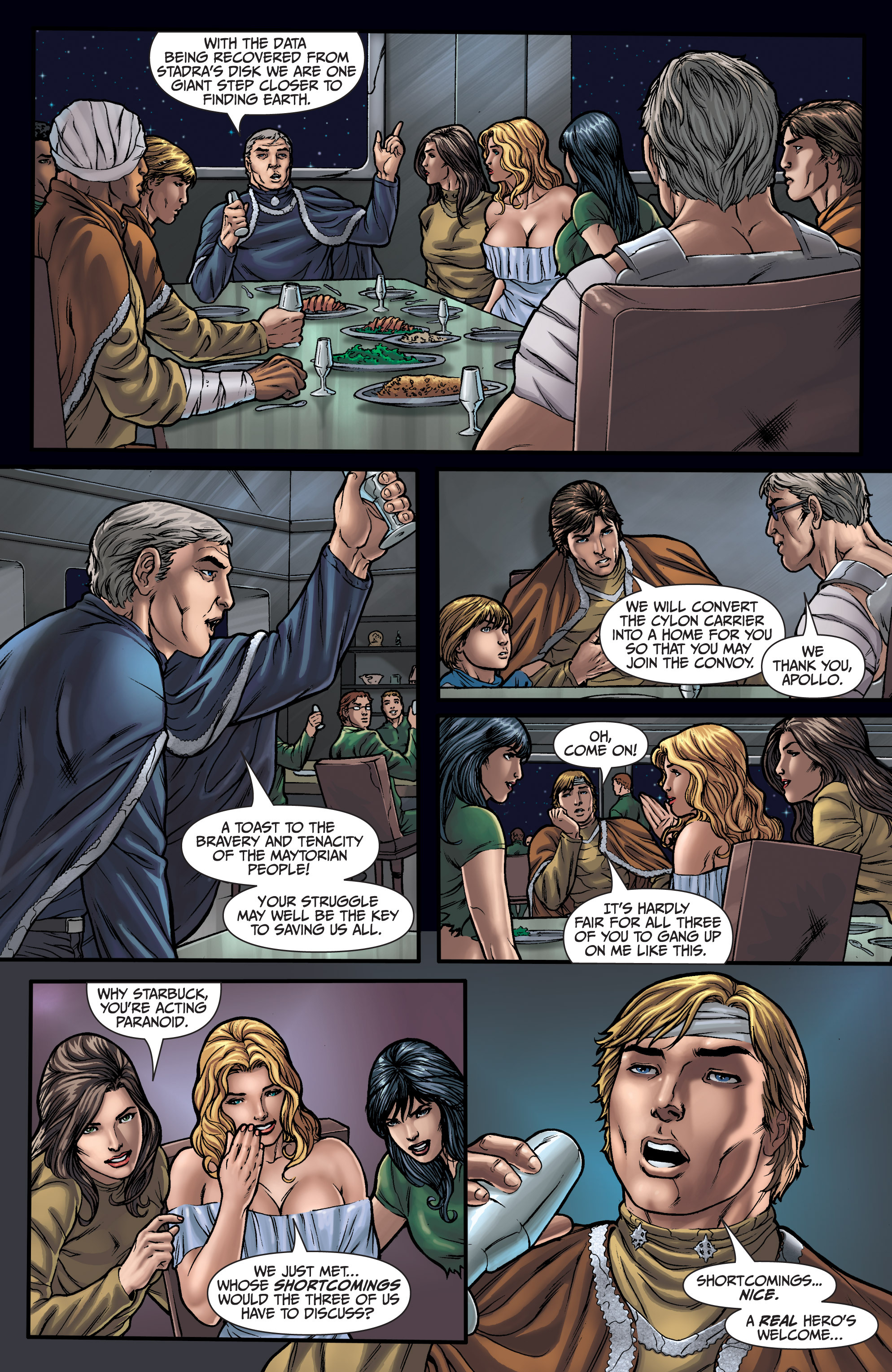 Read online Classic Battlestar Galactica (2006) comic -  Issue #4 - 22