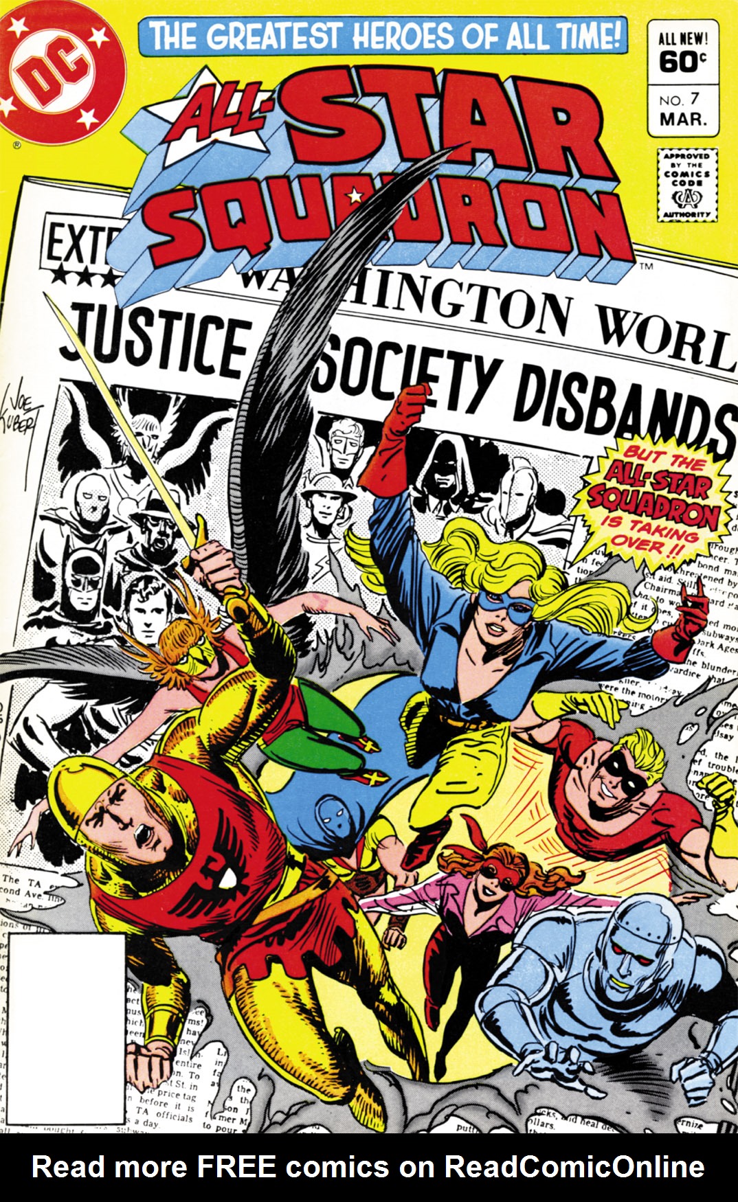 Read online All-Star Squadron comic -  Issue #7 - 1