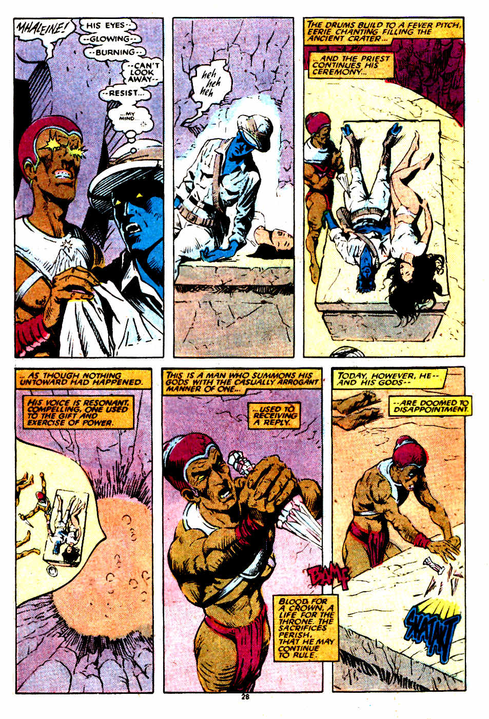 Read online Classic X-Men comic -  Issue #23 - 30