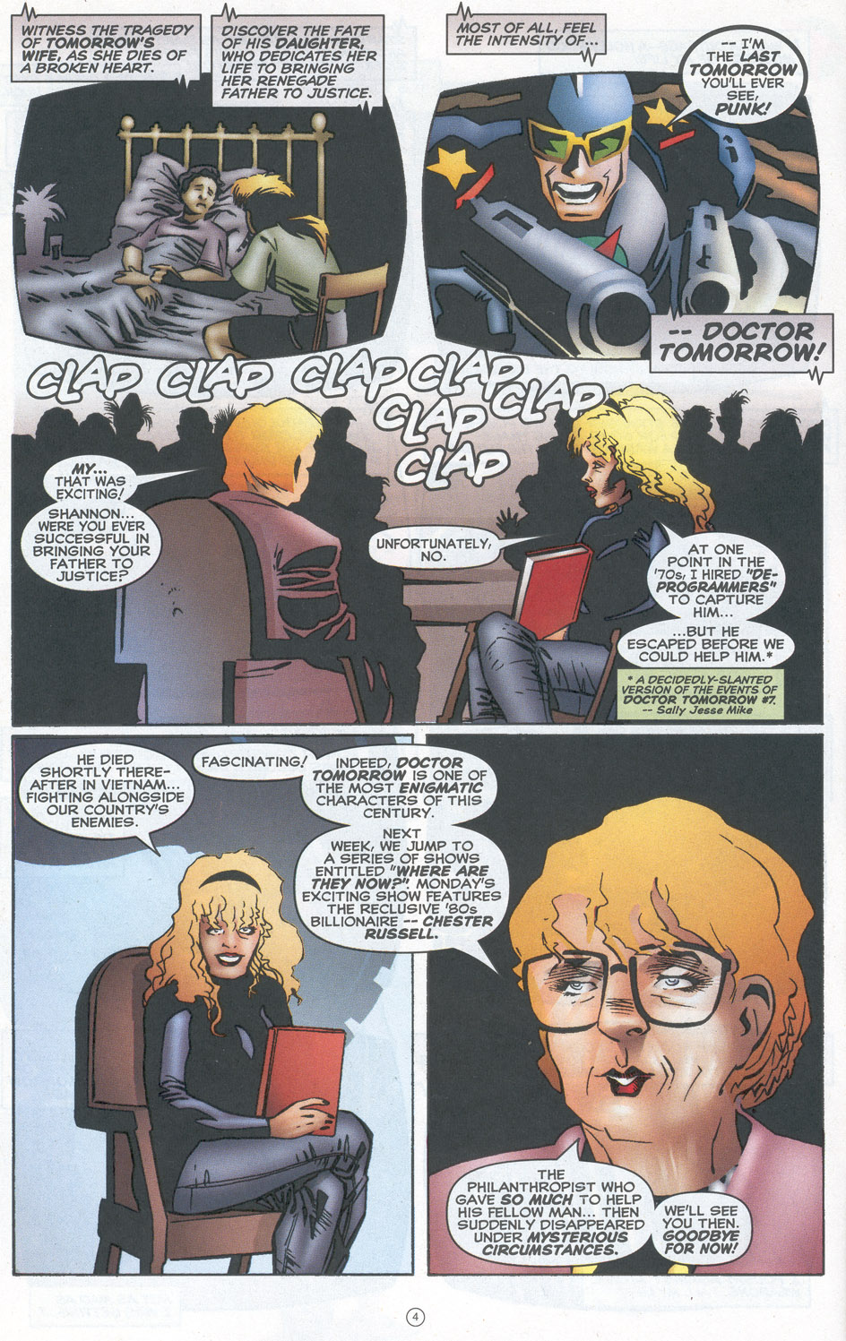 Read online Doctor Tomorrow comic -  Issue #10 - 5