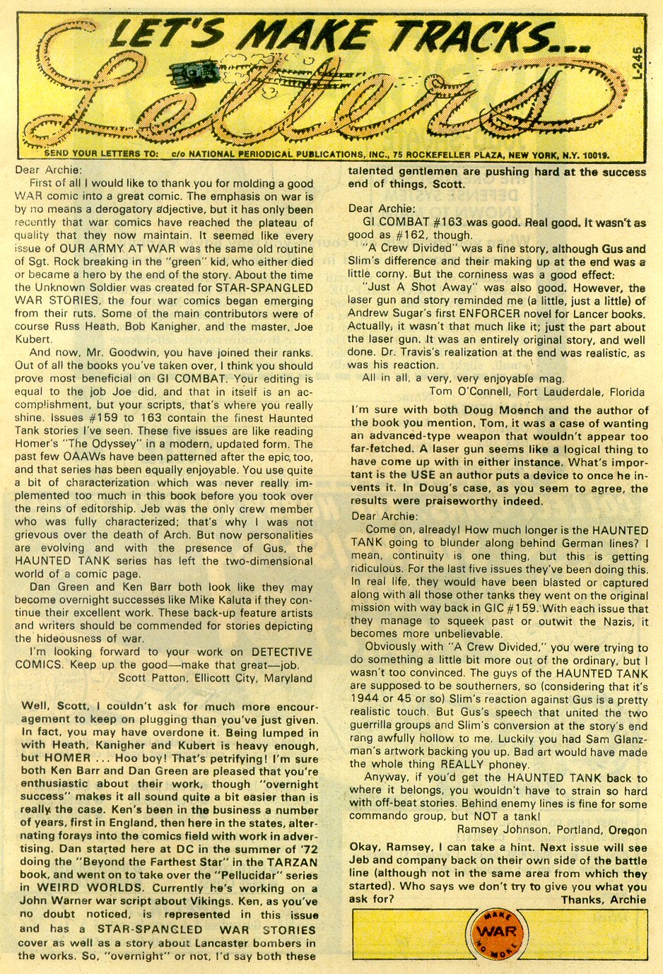 Read online G.I. Combat (1952) comic -  Issue #167 - 33