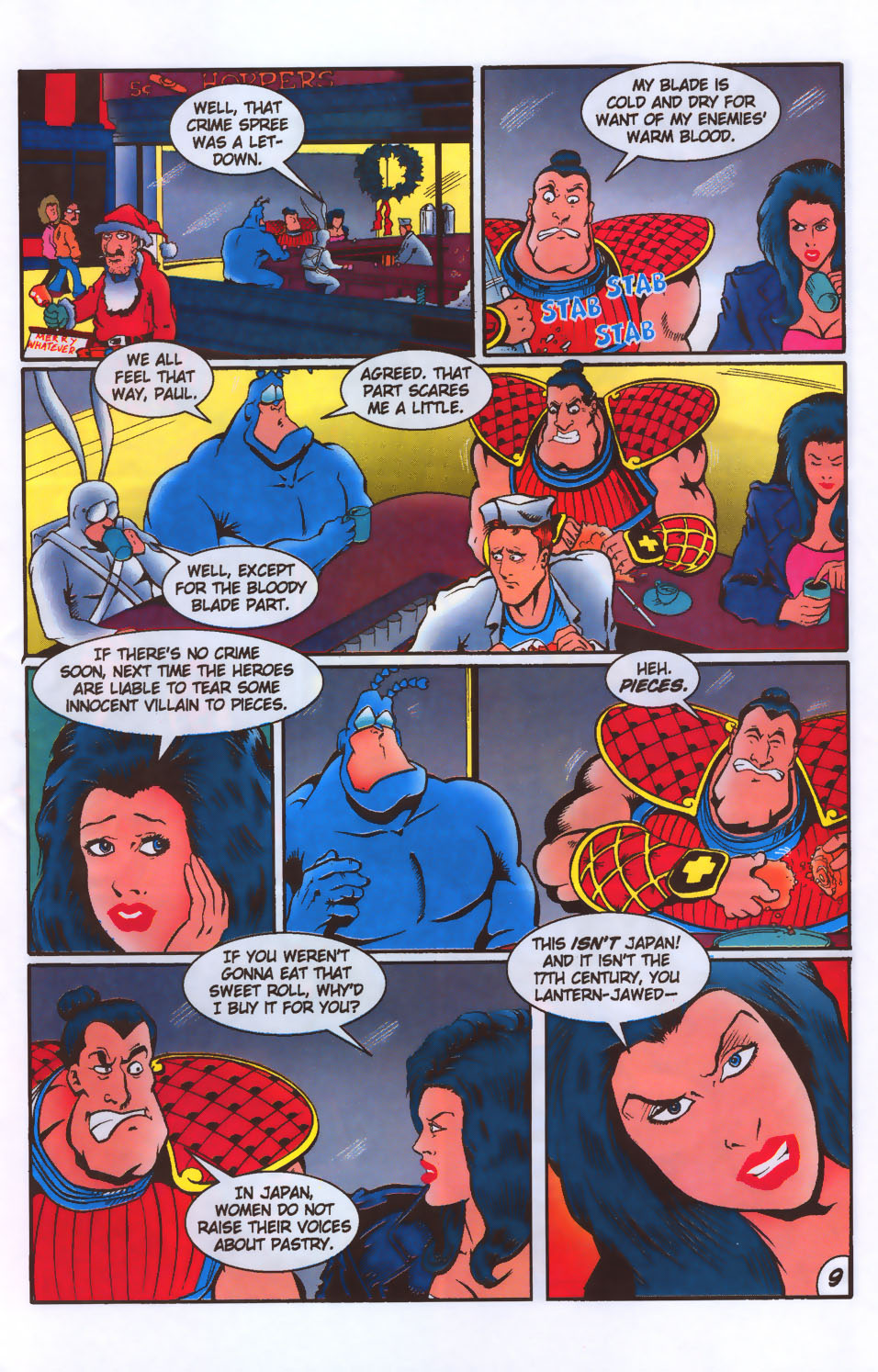 Read online The Tick's Big Xmas Trilogy comic -  Issue #1 - 11