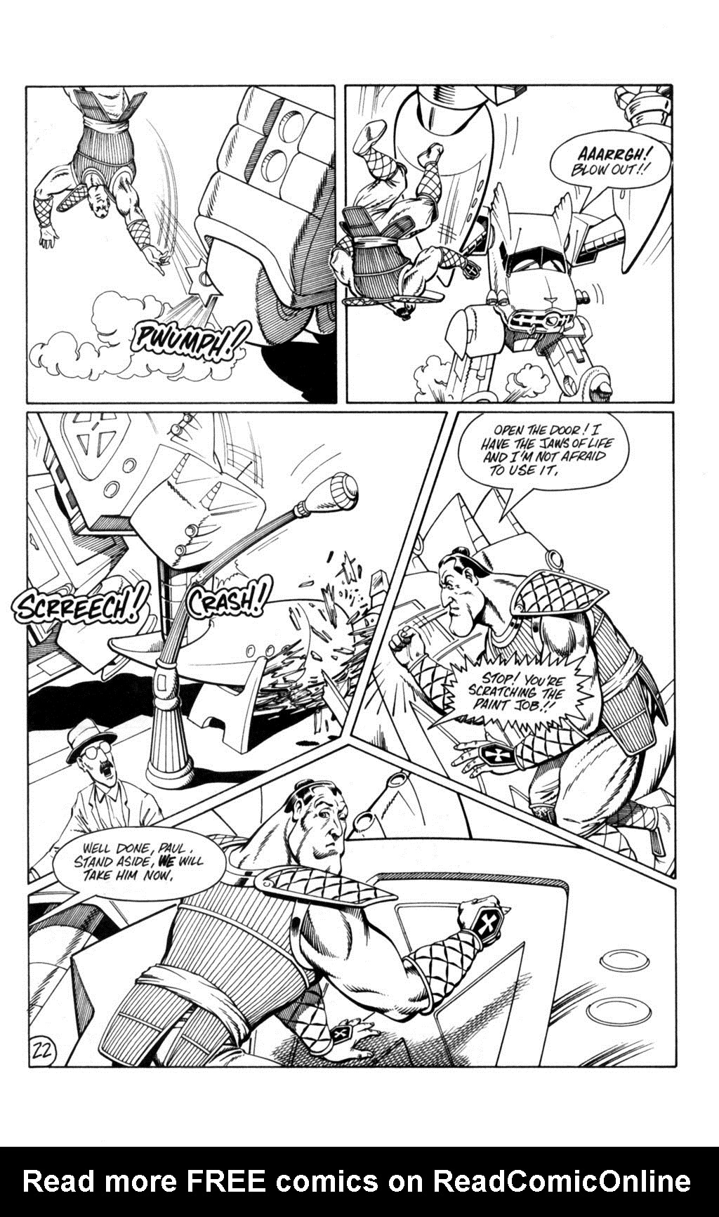 Read online Paul the Samurai (1992) comic -  Issue #1 - 24