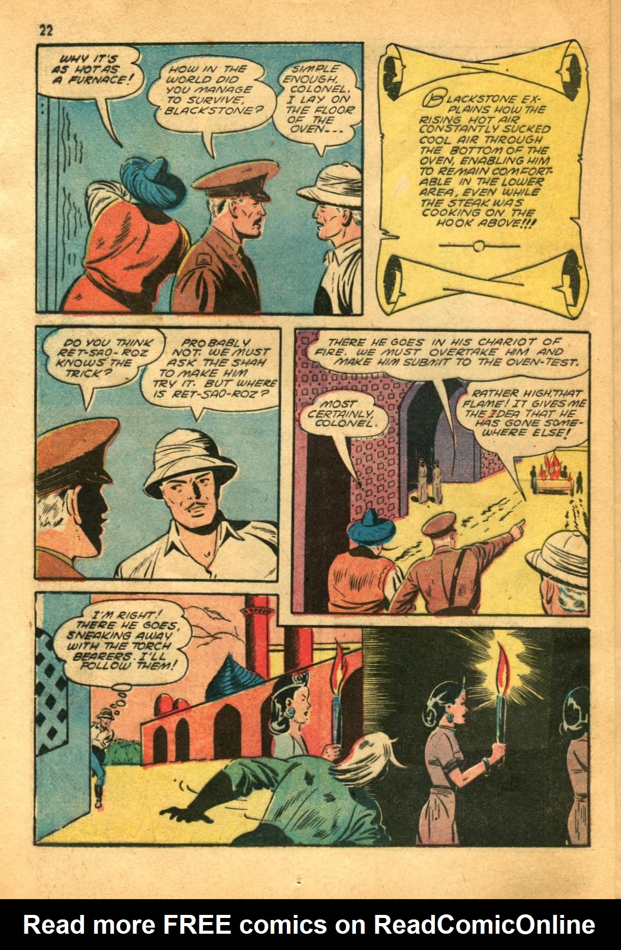 Read online Super-Magician Comics comic -  Issue #11 - 22