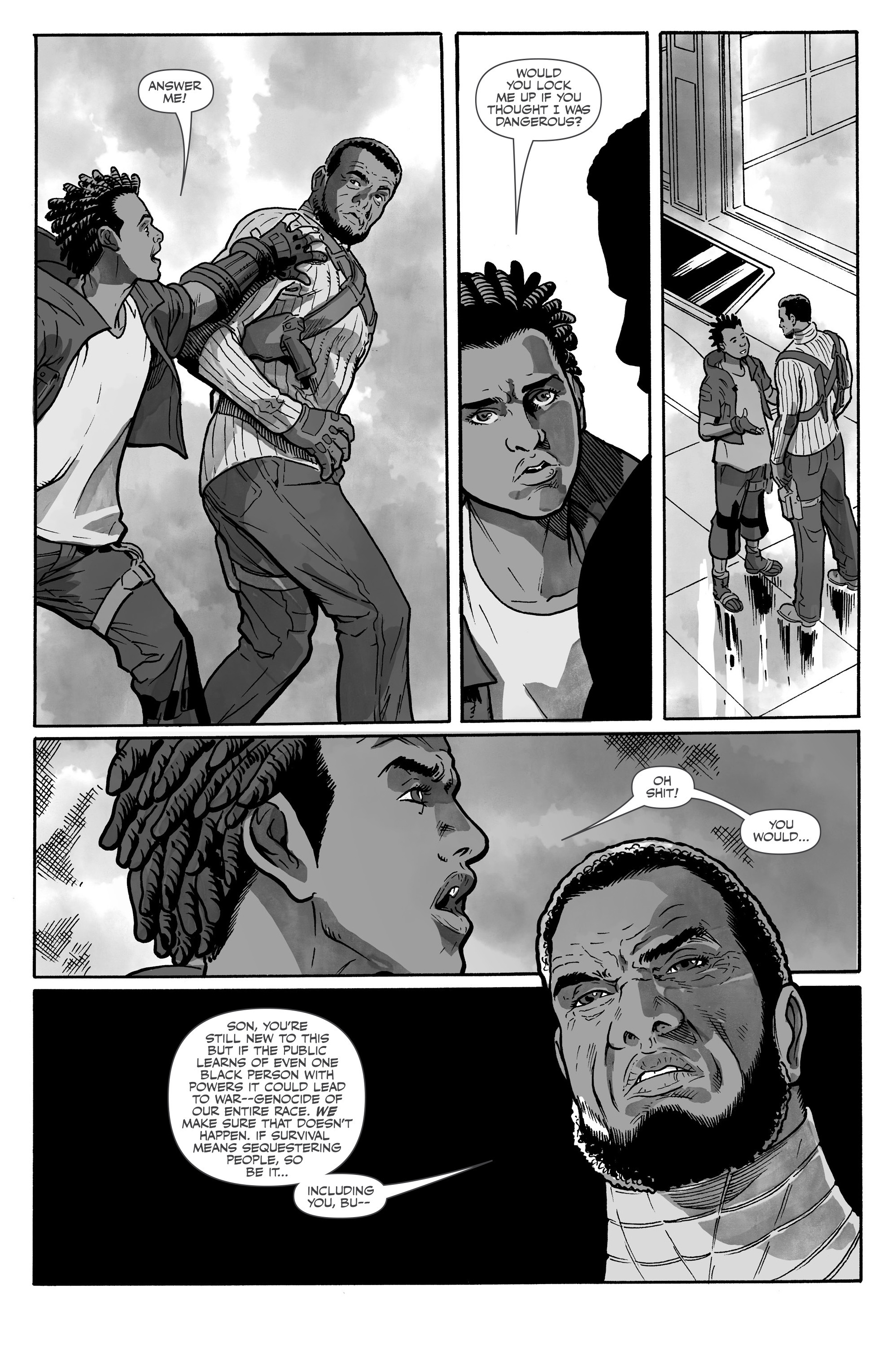 Read online Black comic -  Issue #3 - 20