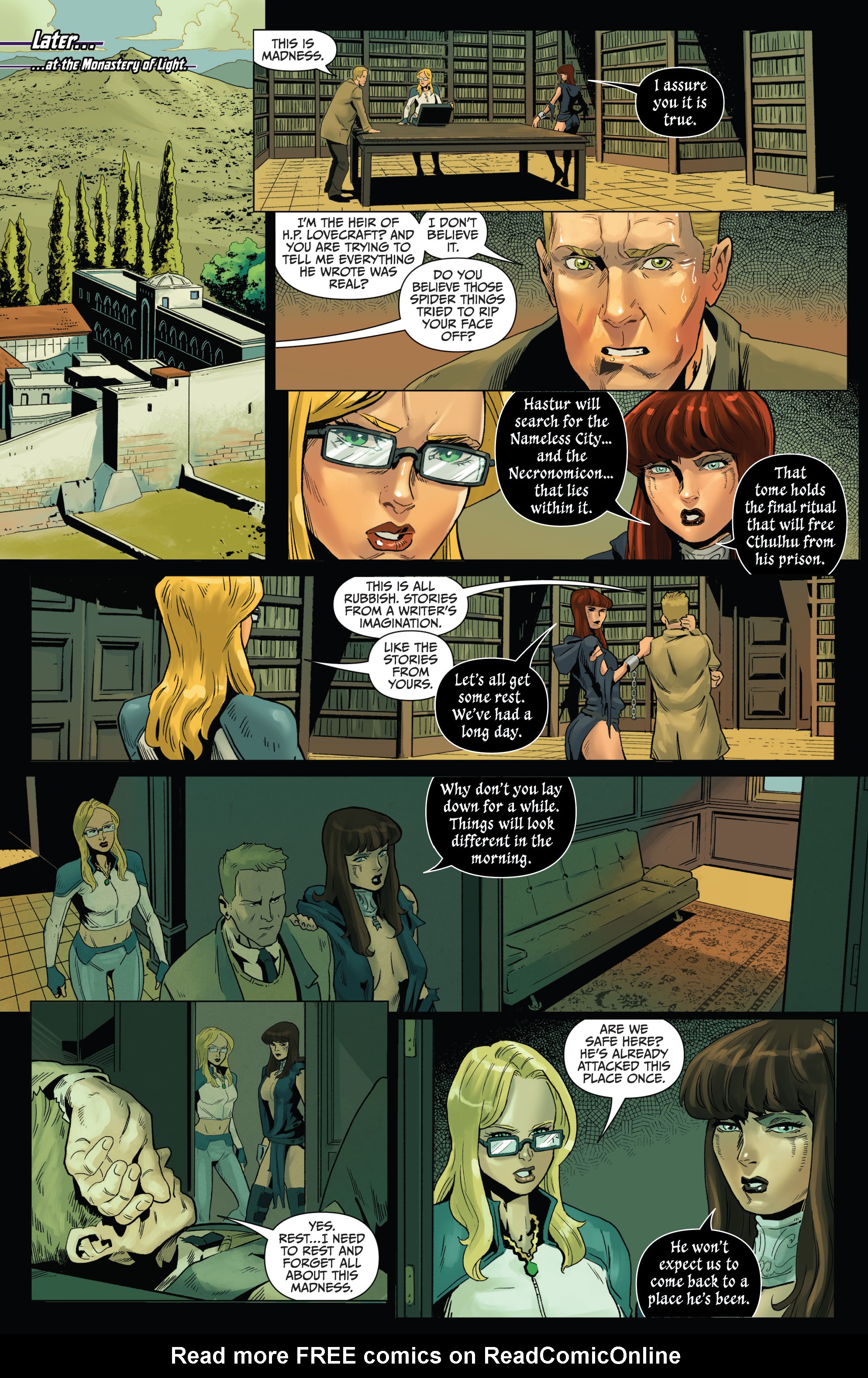 Read online Grimm Spotlight: Lovecraft’s Legacy comic -  Issue # Full - 21