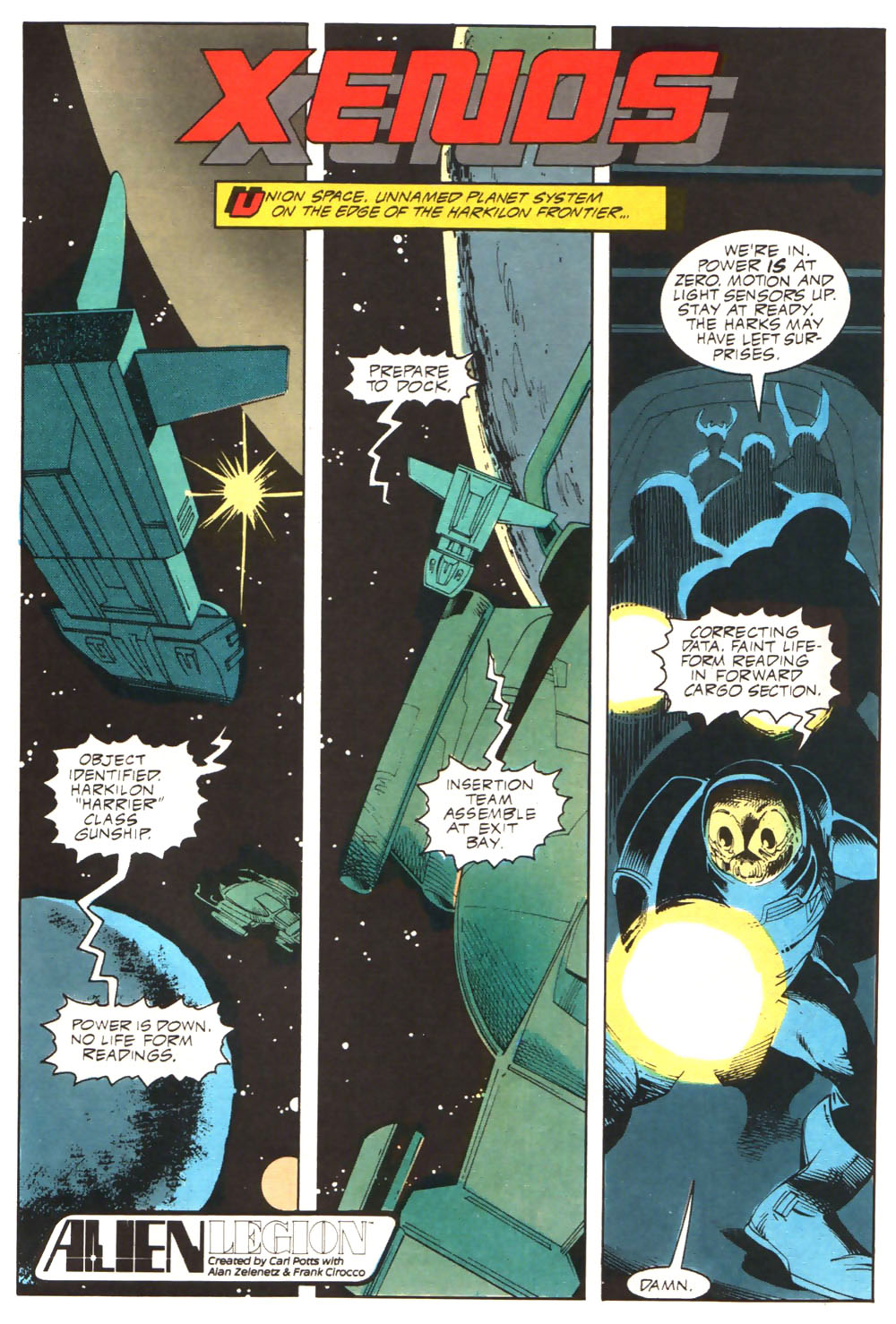 Read online Alien Legion (1987) comic -  Issue #6 - 4