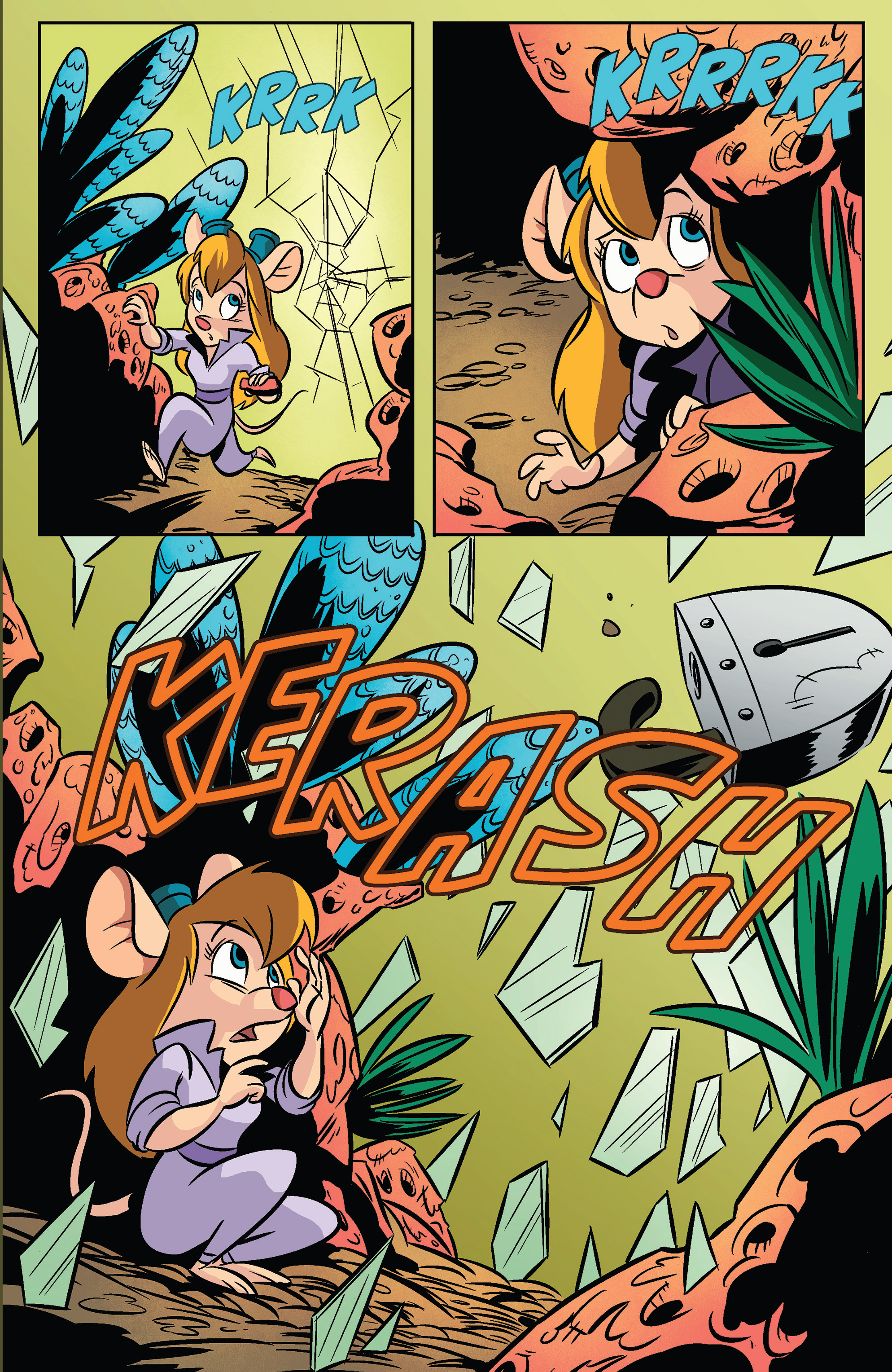 Read online Disney Afternoon Giant comic -  Issue #7 - 34