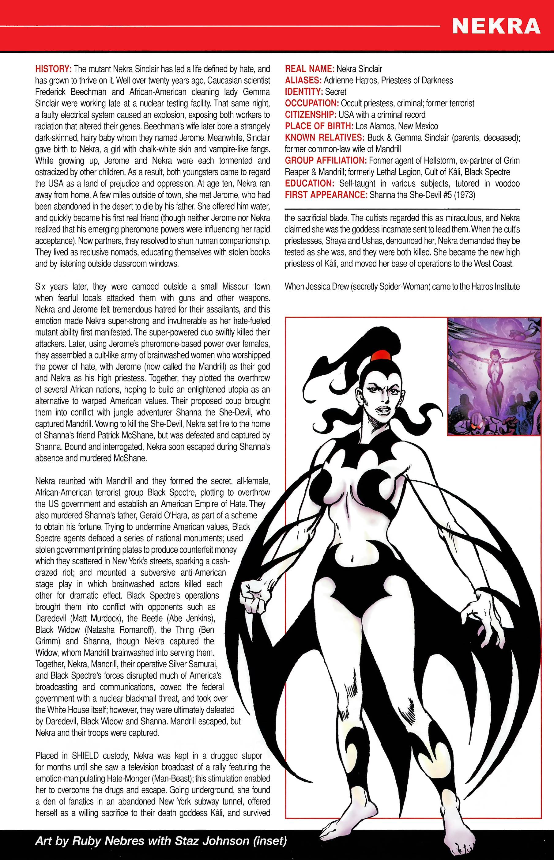 Read online Official Handbook of the Marvel Universe A to Z comic -  Issue # TPB 8 (Part 1) - 59