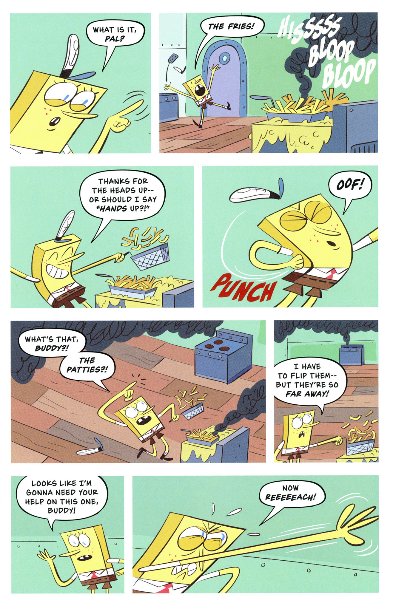 Read online Spongebob Freestyle Funnies comic -  Issue # FCBD 2016 - 5