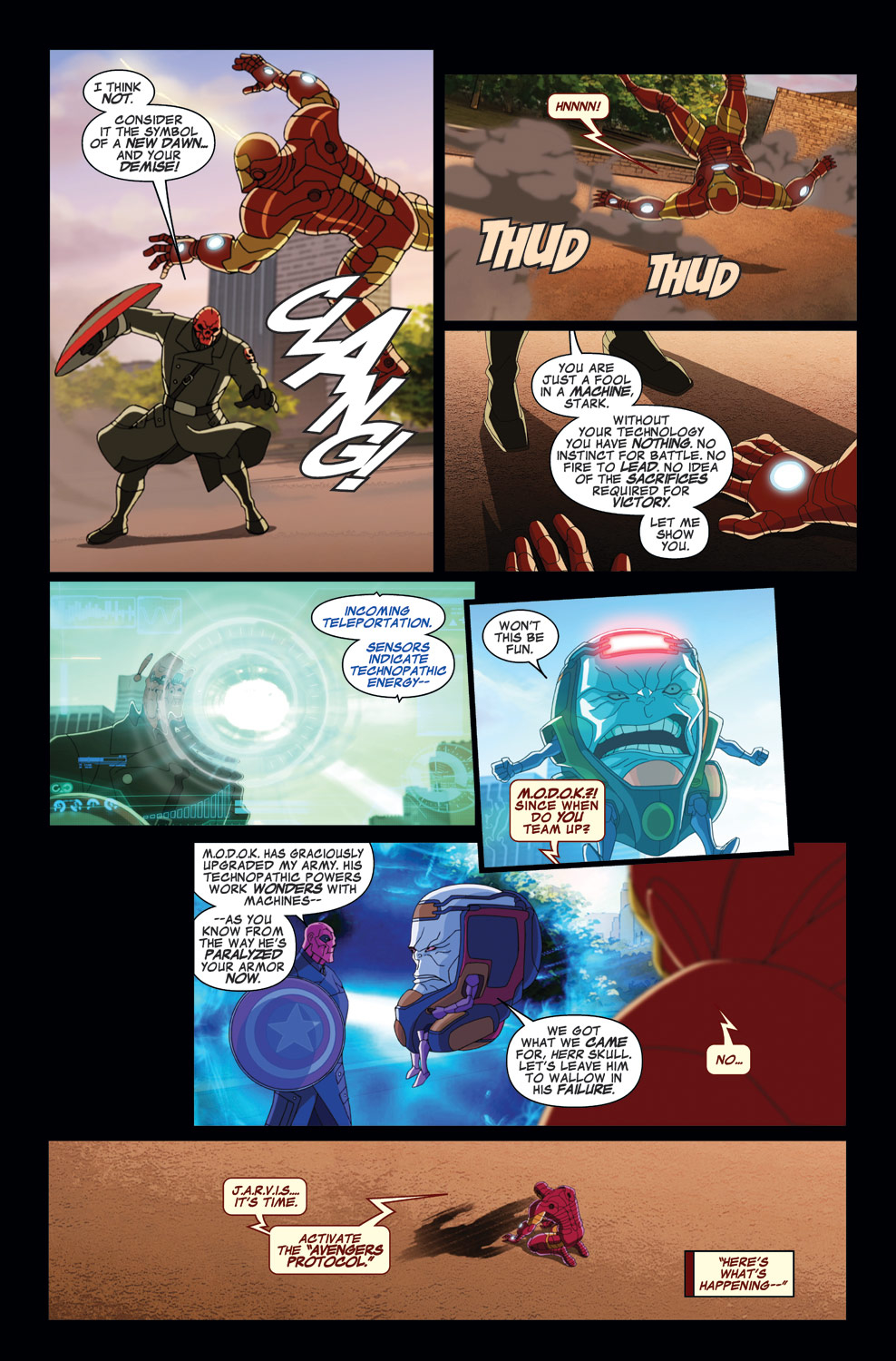 Read online Marvel Universe Avengers Assemble comic -  Issue #1 - 6
