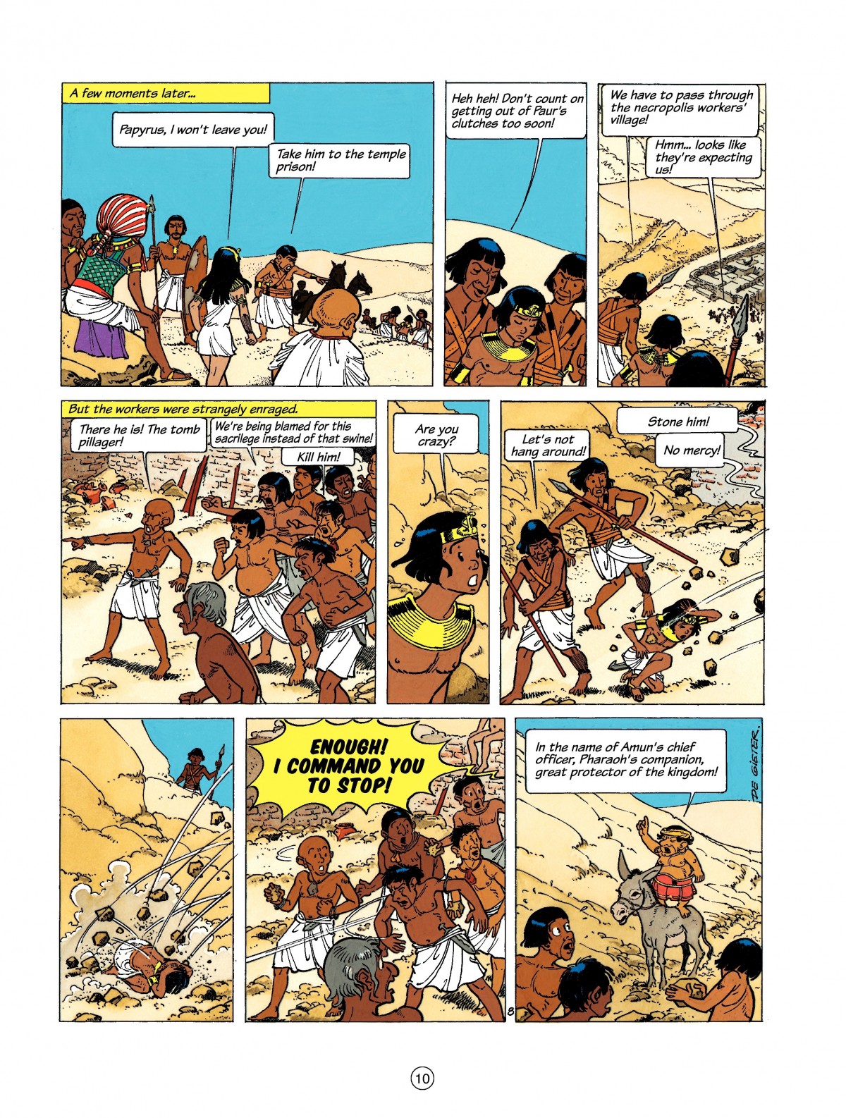 Read online Papyrus comic -  Issue #3 - 10