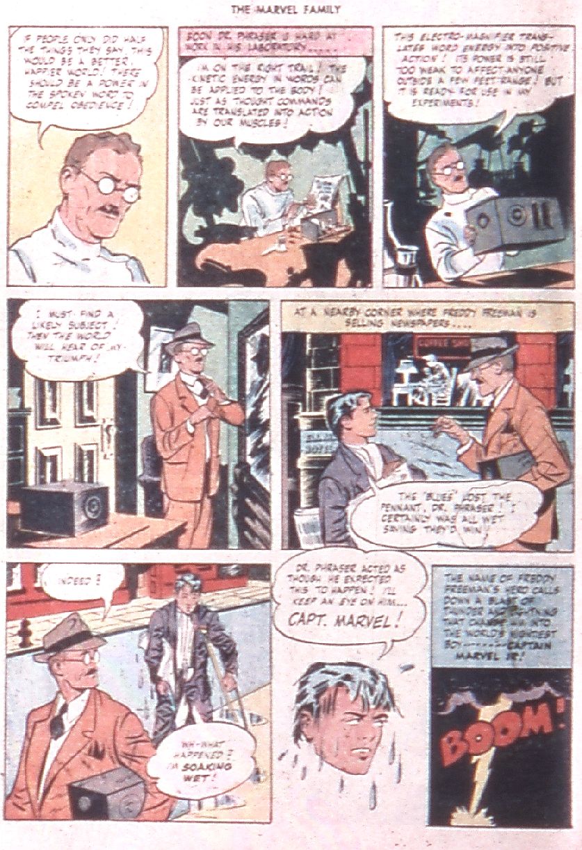 Read online The Marvel Family comic -  Issue #6 - 20