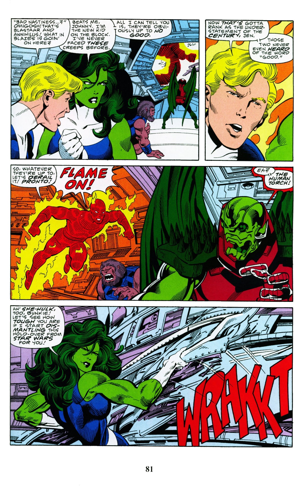 Read online Fantastic Four Visionaries: John Byrne comic -  Issue # TPB 8 - 83