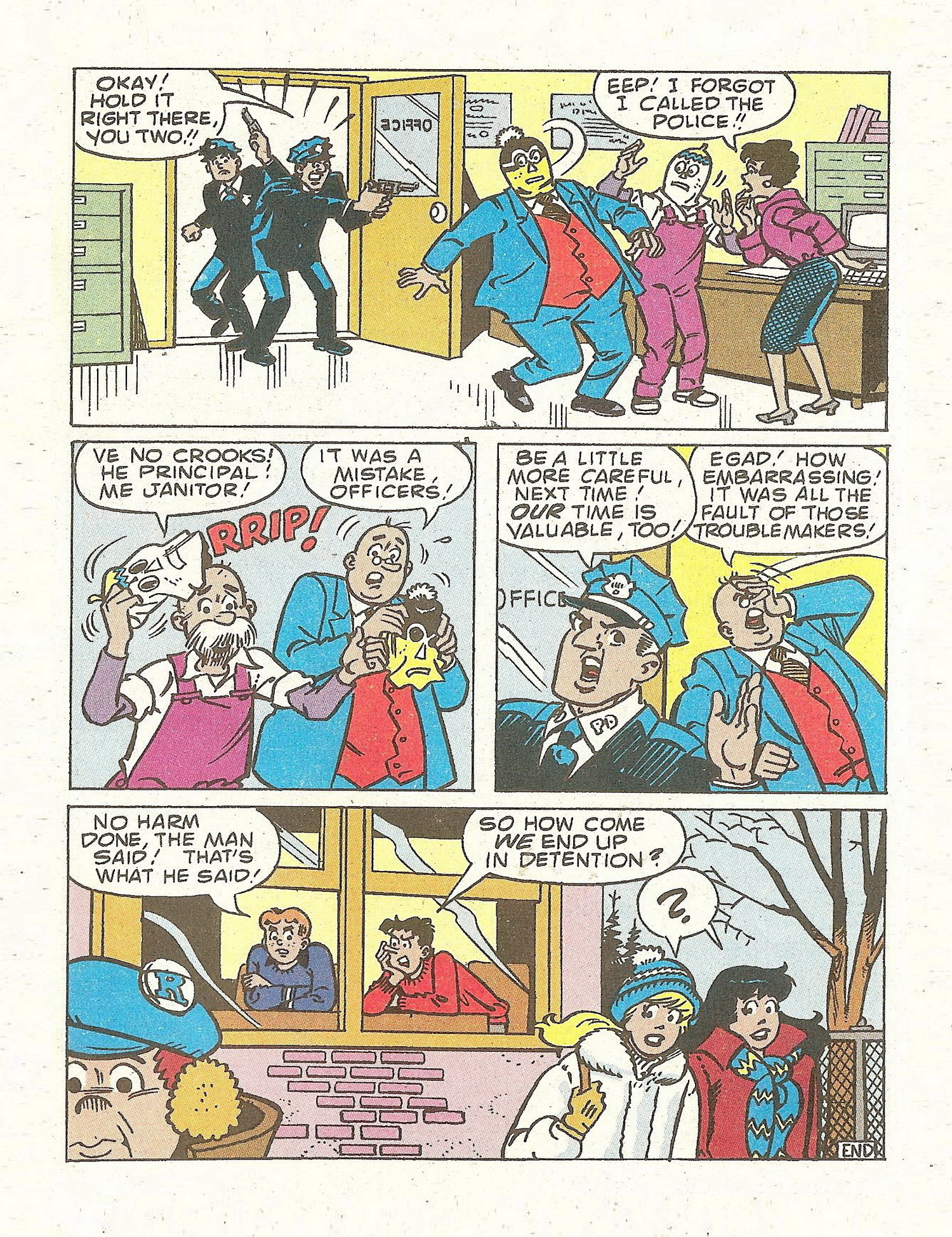 Read online Jughead Jones Comics Digest comic -  Issue #94 - 97