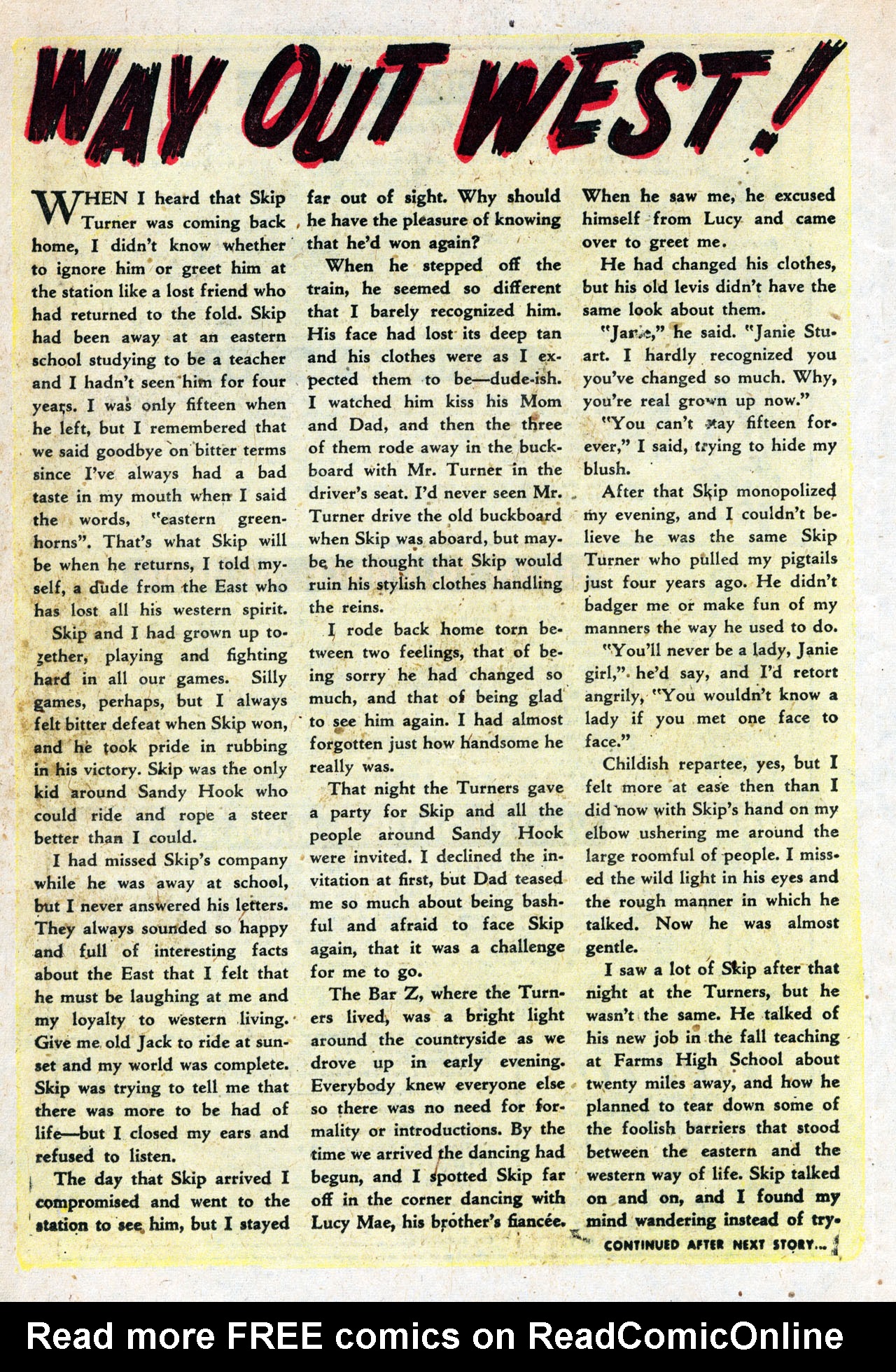 Read online Annie Oakley comic -  Issue #8 - 18