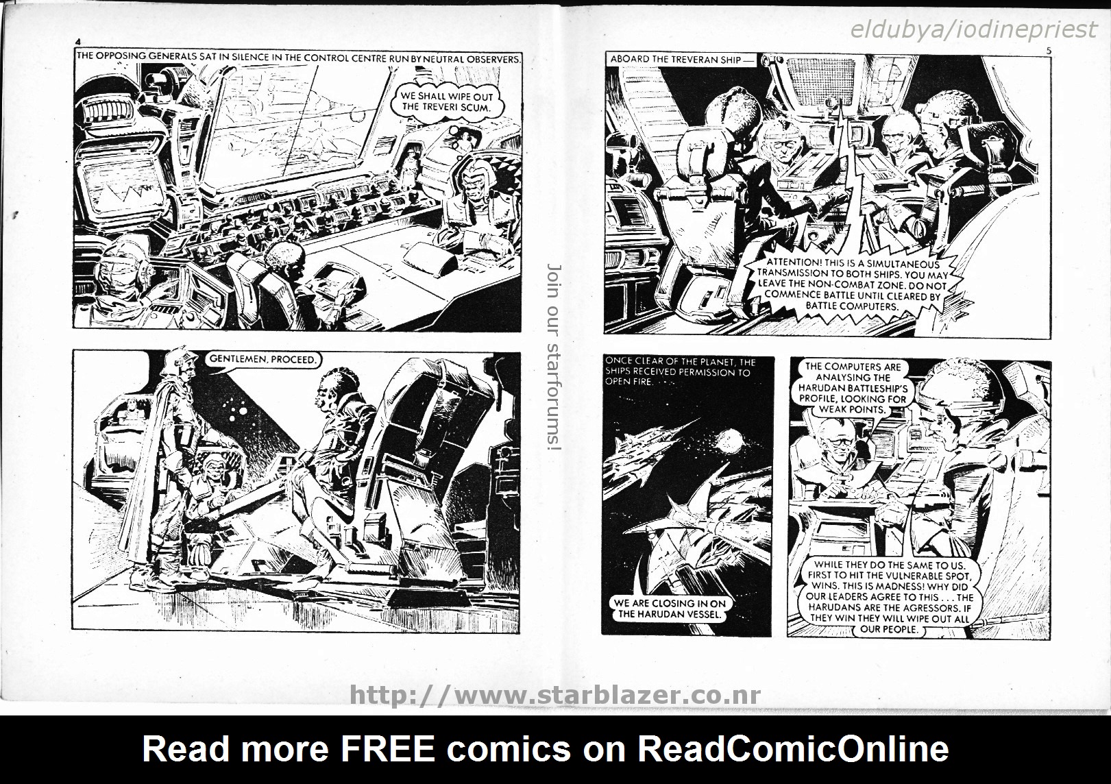 Read online Starblazer comic -  Issue #82 - 4